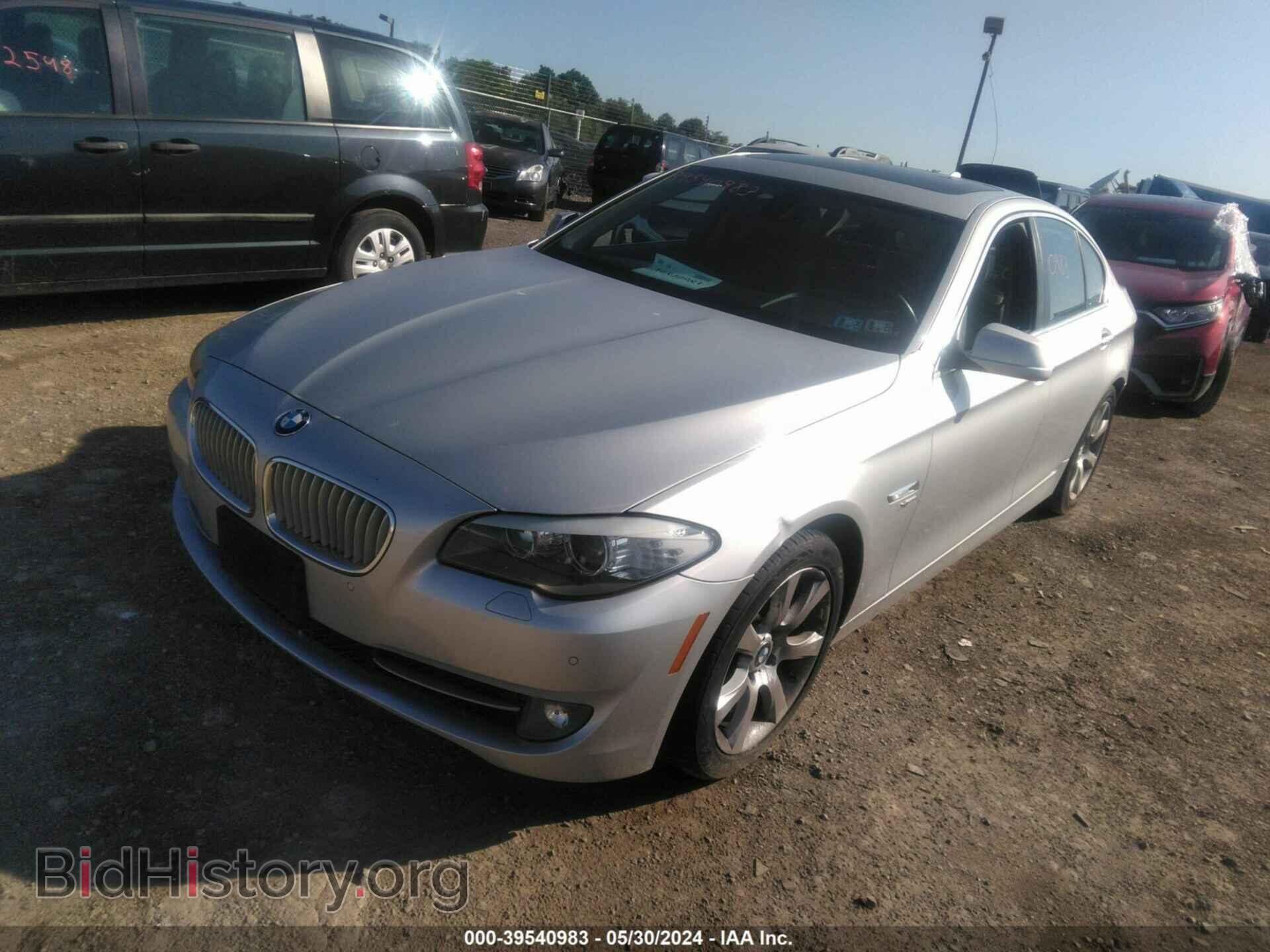 2012 BMW 550I - VIN: WBAFU9C50CC788143 - Фото 2