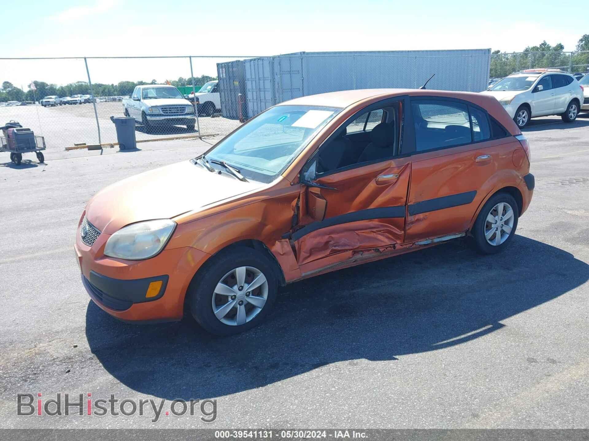2008 KIA RIO5 - VIN: KNADE163086348896 - Фото 2