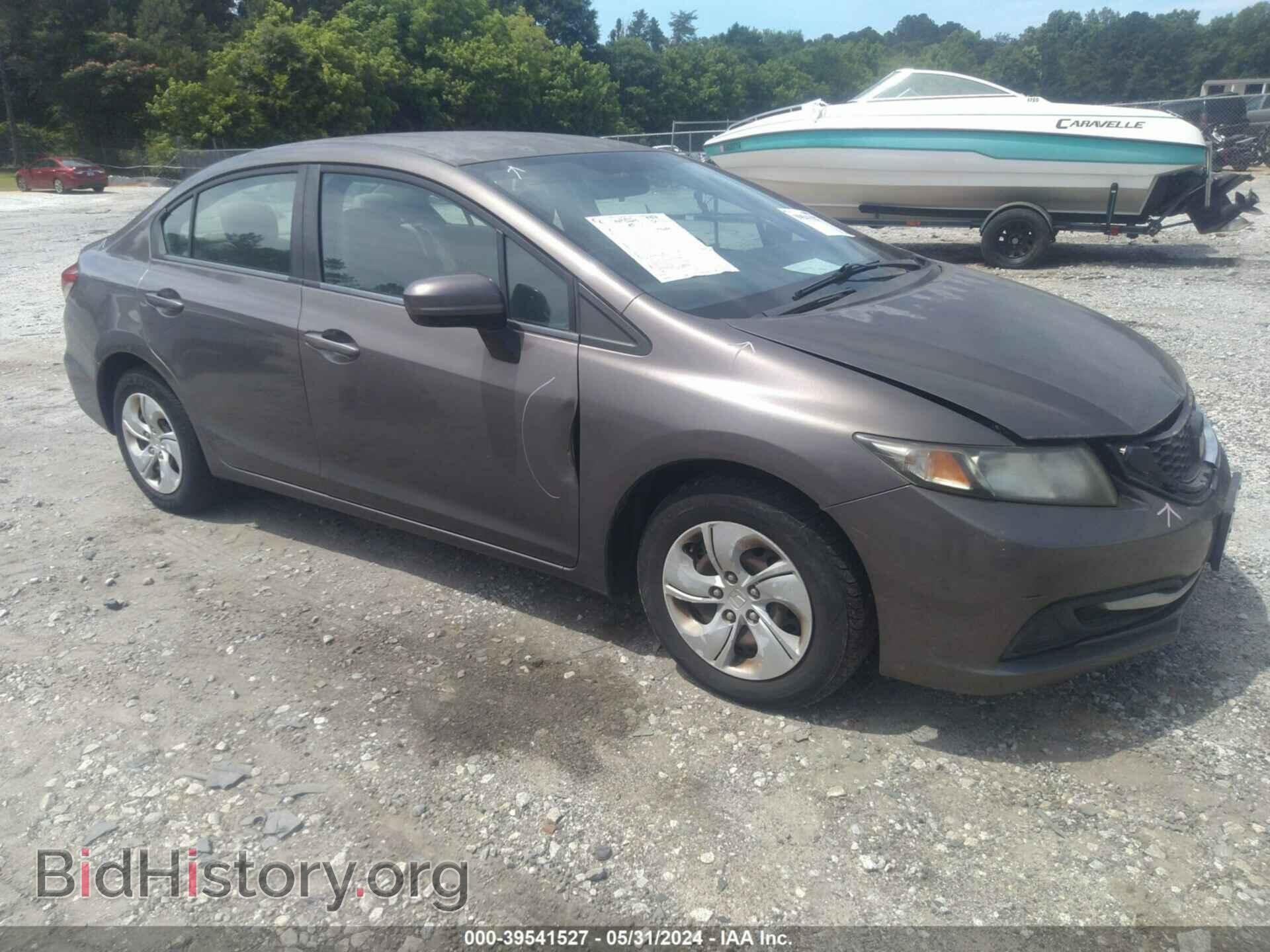 Фотография 2HGFB2F54EH504414 - HONDA CIVIC 2014