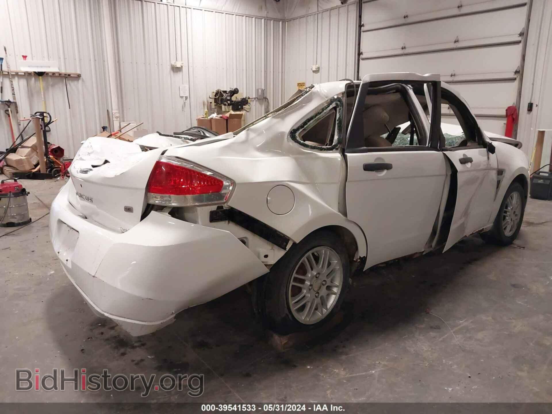 2008 FORD FOCUS - VIN: 1FAHP35N78W196330 - Фото 4