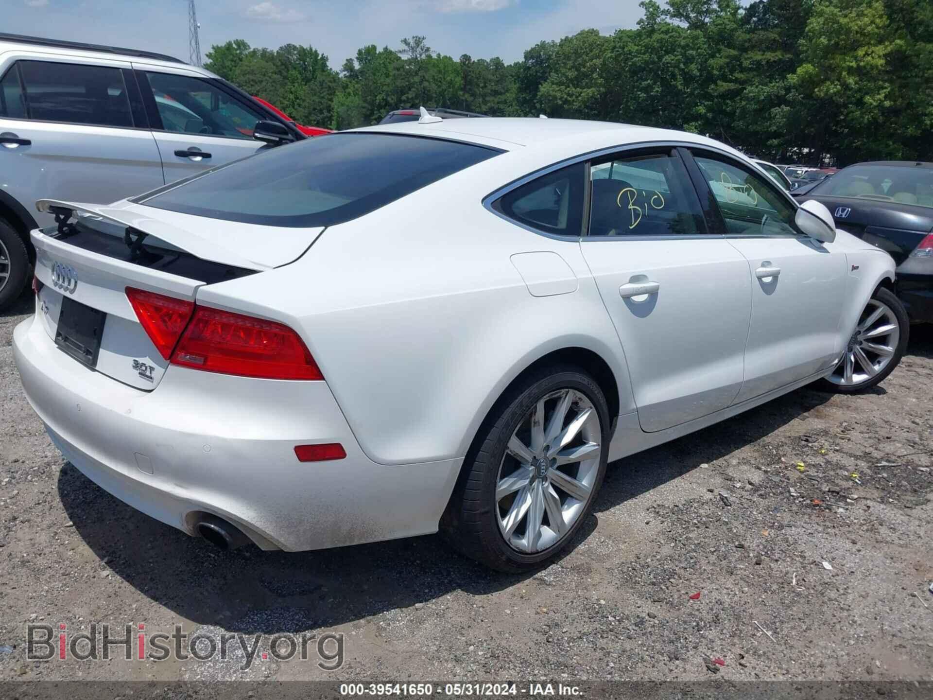 2012 AUDI A7 - VIN: WAUSGAFC7CN002148 - Фото 4
