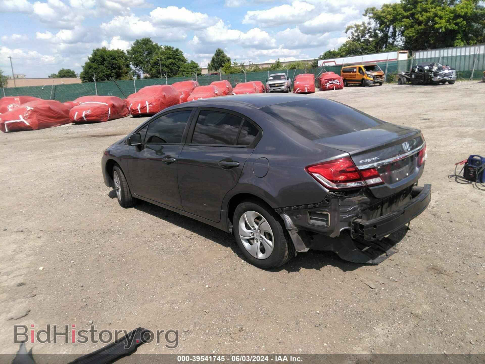 2014 HONDA CIVIC - VIN: 19XFB2F59EE225177 - Фото 3