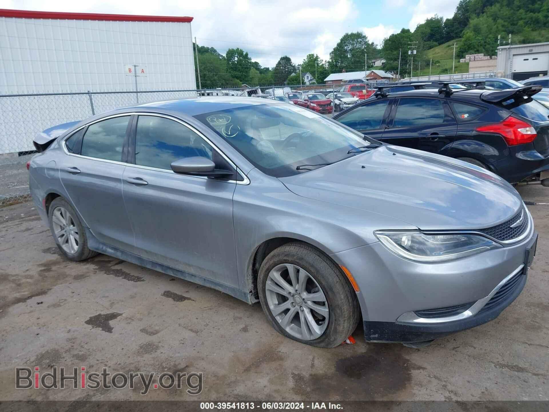 Фотография 1C3CCCAB9FN741317 - CHRYSLER 200 2015