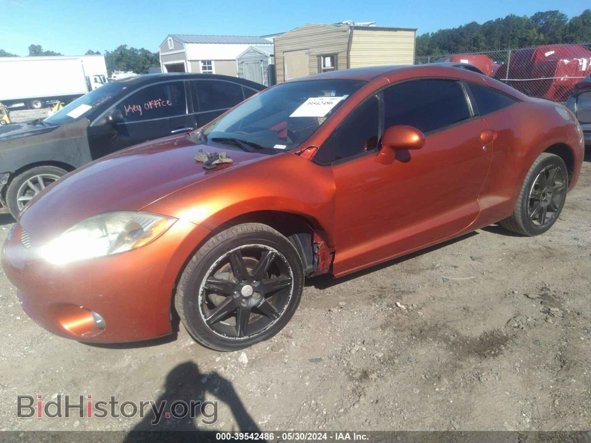 2006 MITSUBISHI ECLIPSE - VIN: 4A3AK34T76E040105 - Фото 2