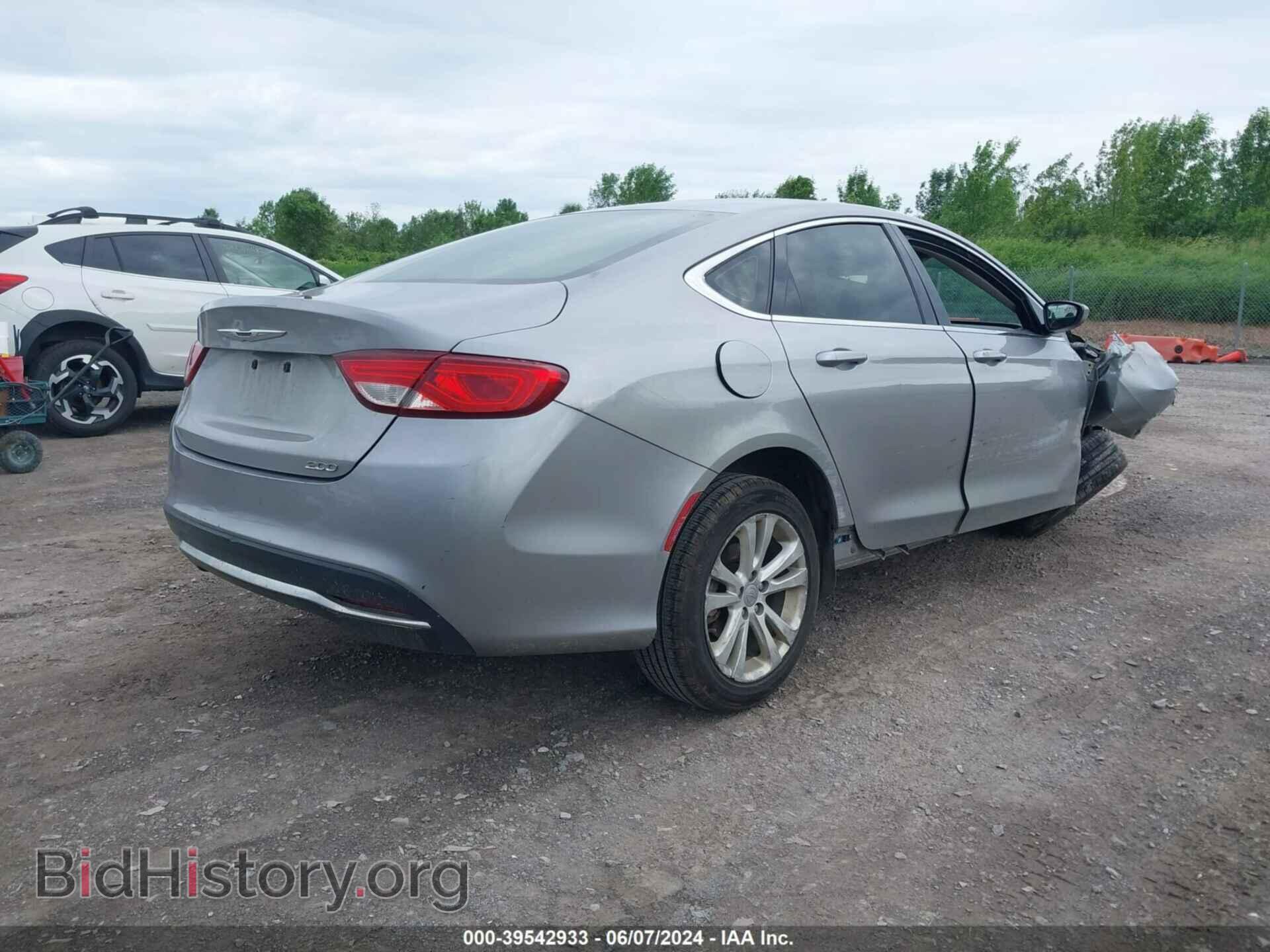 2015 CHRYSLER 200 - VIN: 1C3CCCAB4FN691488 - Фото 4