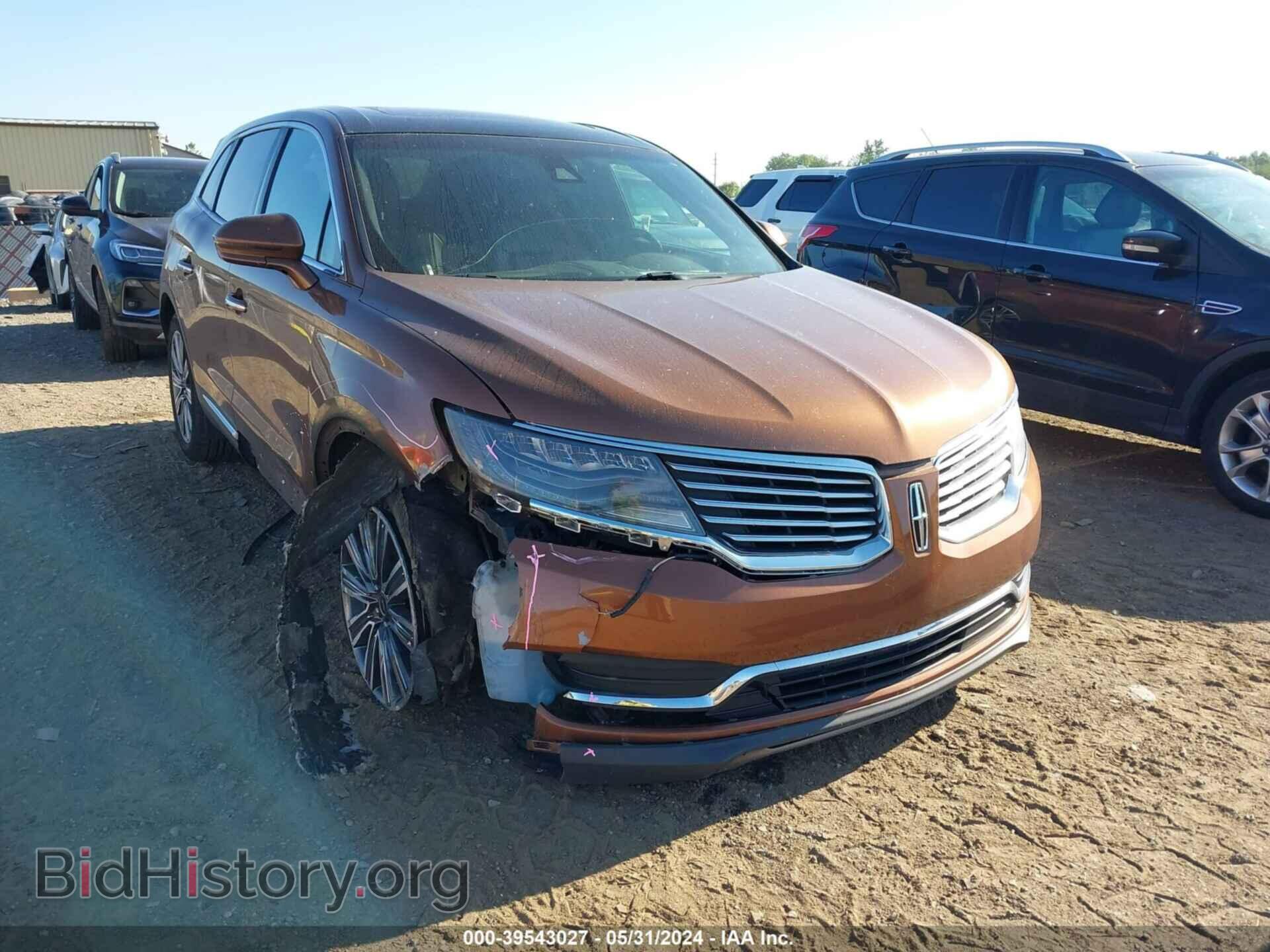 Фотография 2LMPJ7JR9HBL10028 - LINCOLN MKX 2017