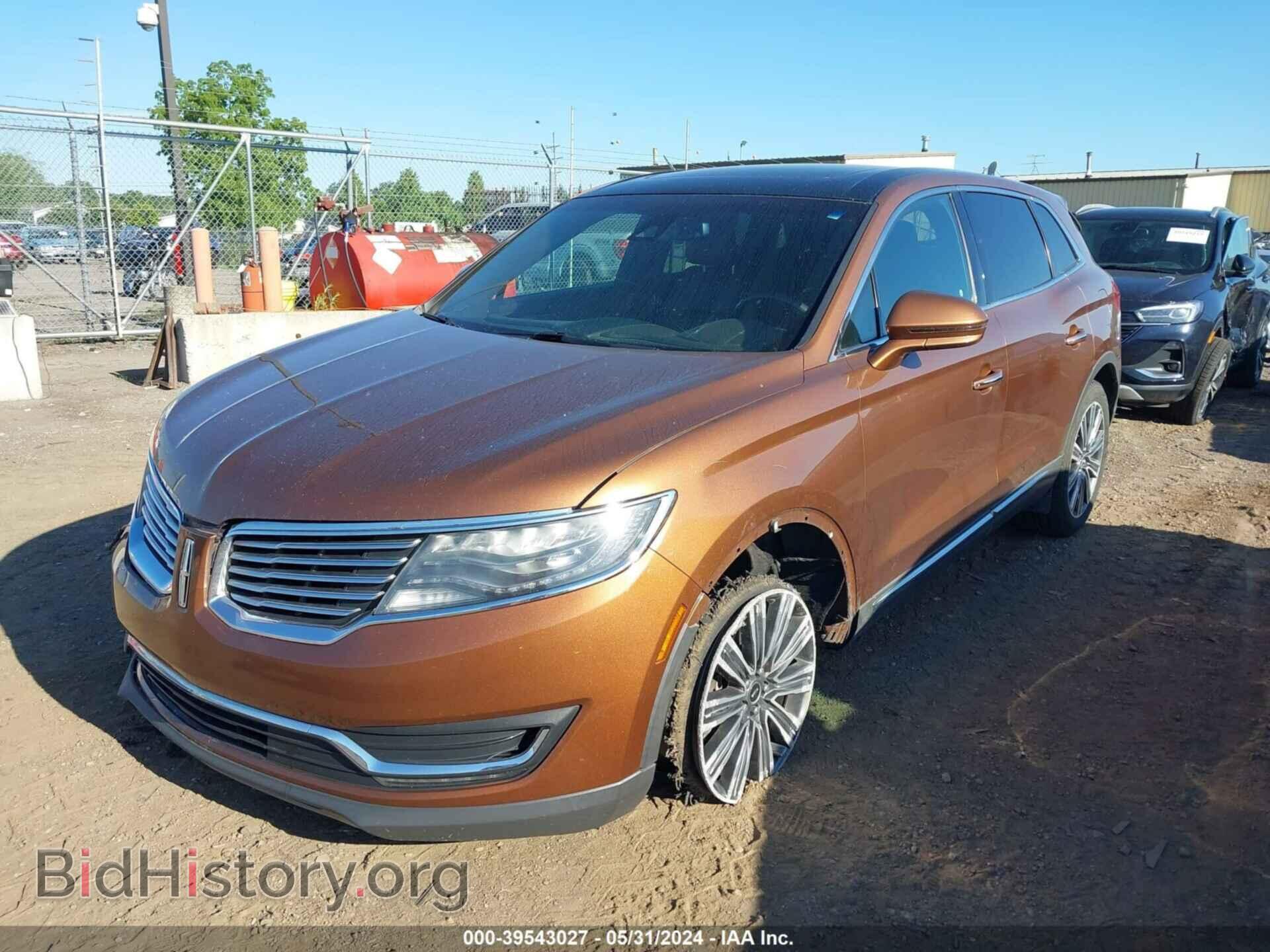 2017 LINCOLN MKX - VIN: 2LMPJ7JR9HBL10028 - Фото 2