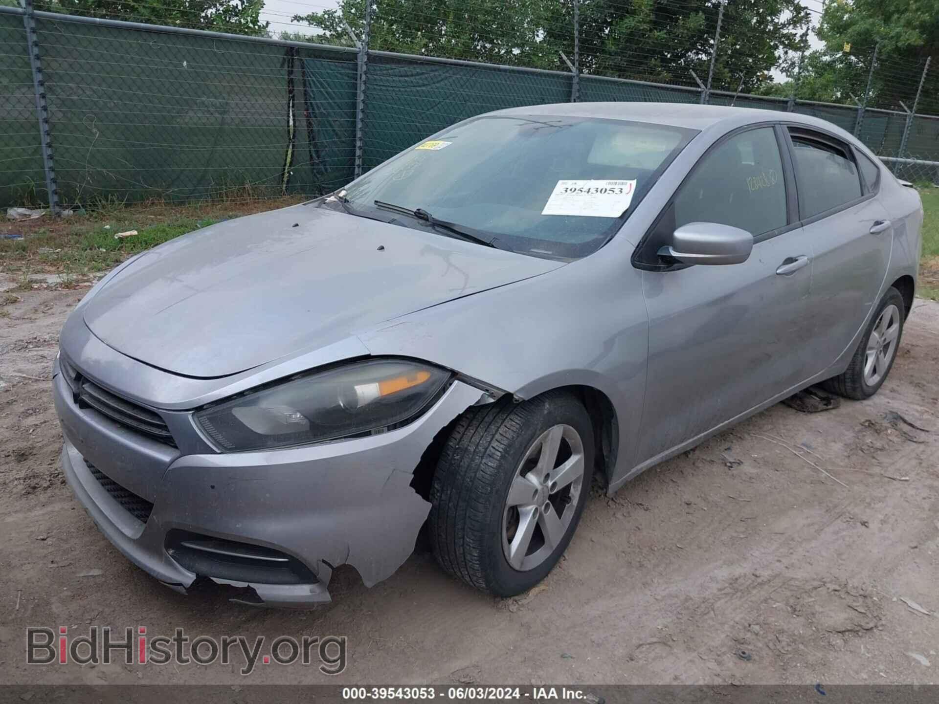 2015 DODGE DART - VIN: 1C3CDFBB6FD128428 - Фото 2