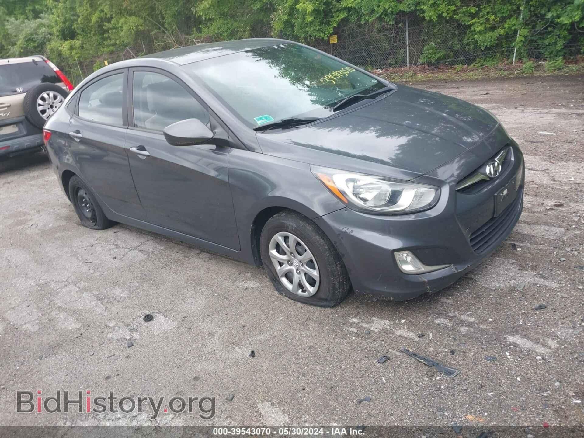 Photo KMHCU4AE4CU072816 - HYUNDAI ACCENT 2012