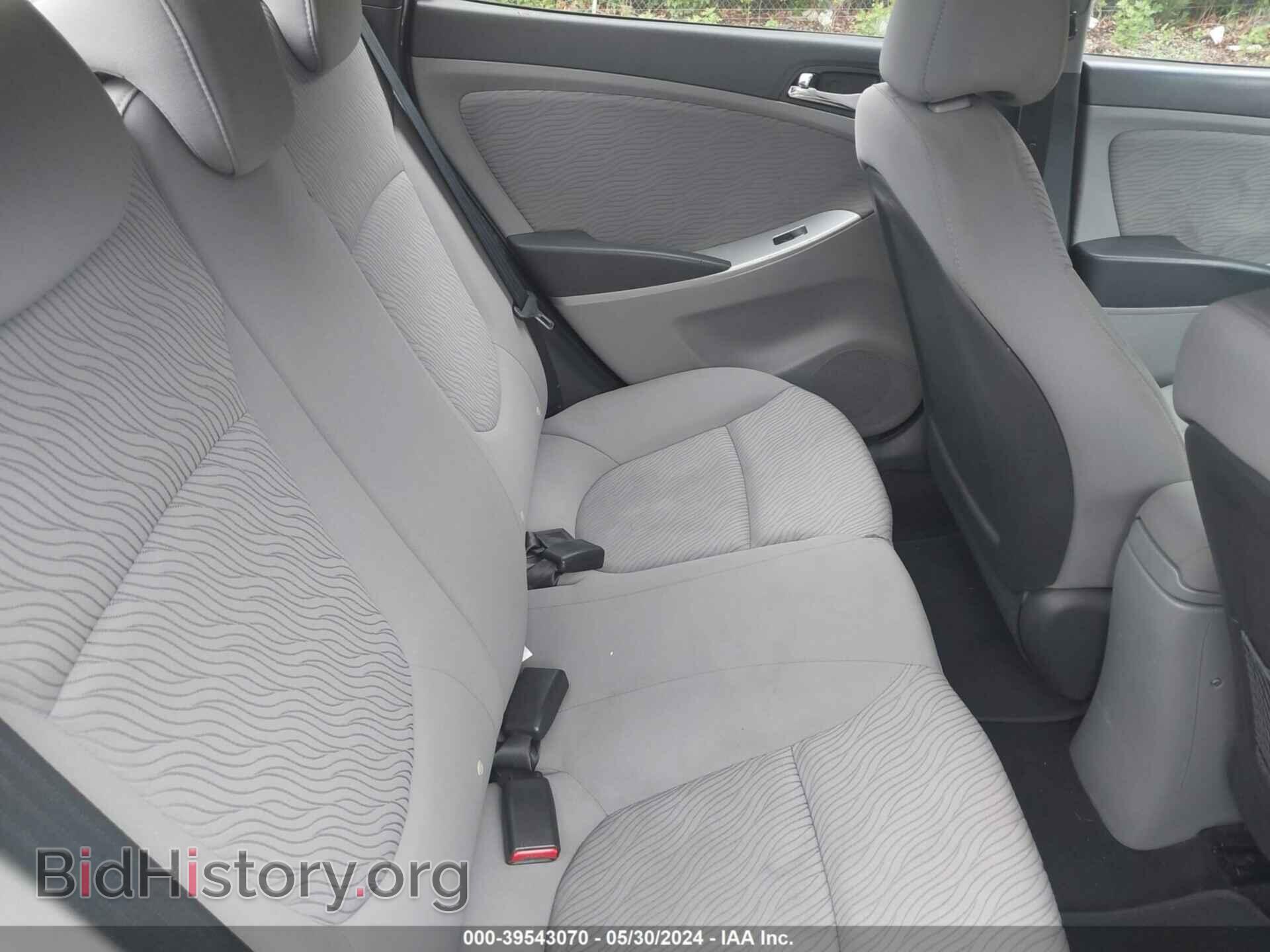 2012 HYUNDAI ACCENT - VIN: KMHCU4AE4CU072816 - Фото 8