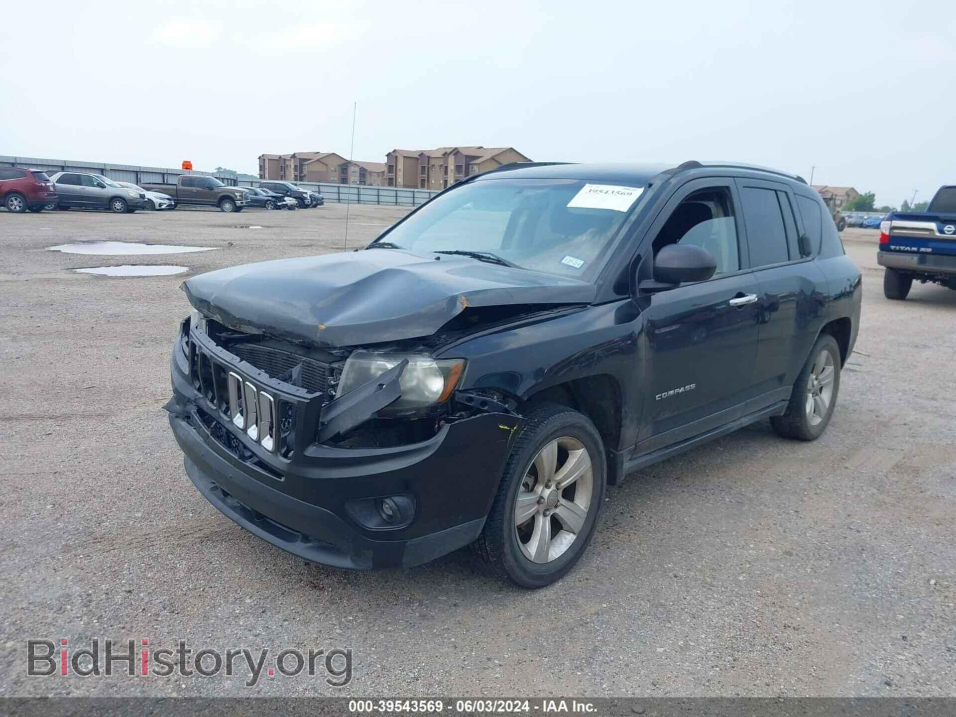 2014 JEEP COMPASS - VIN: 1C4NJDBB2ED644401 - Фото 2