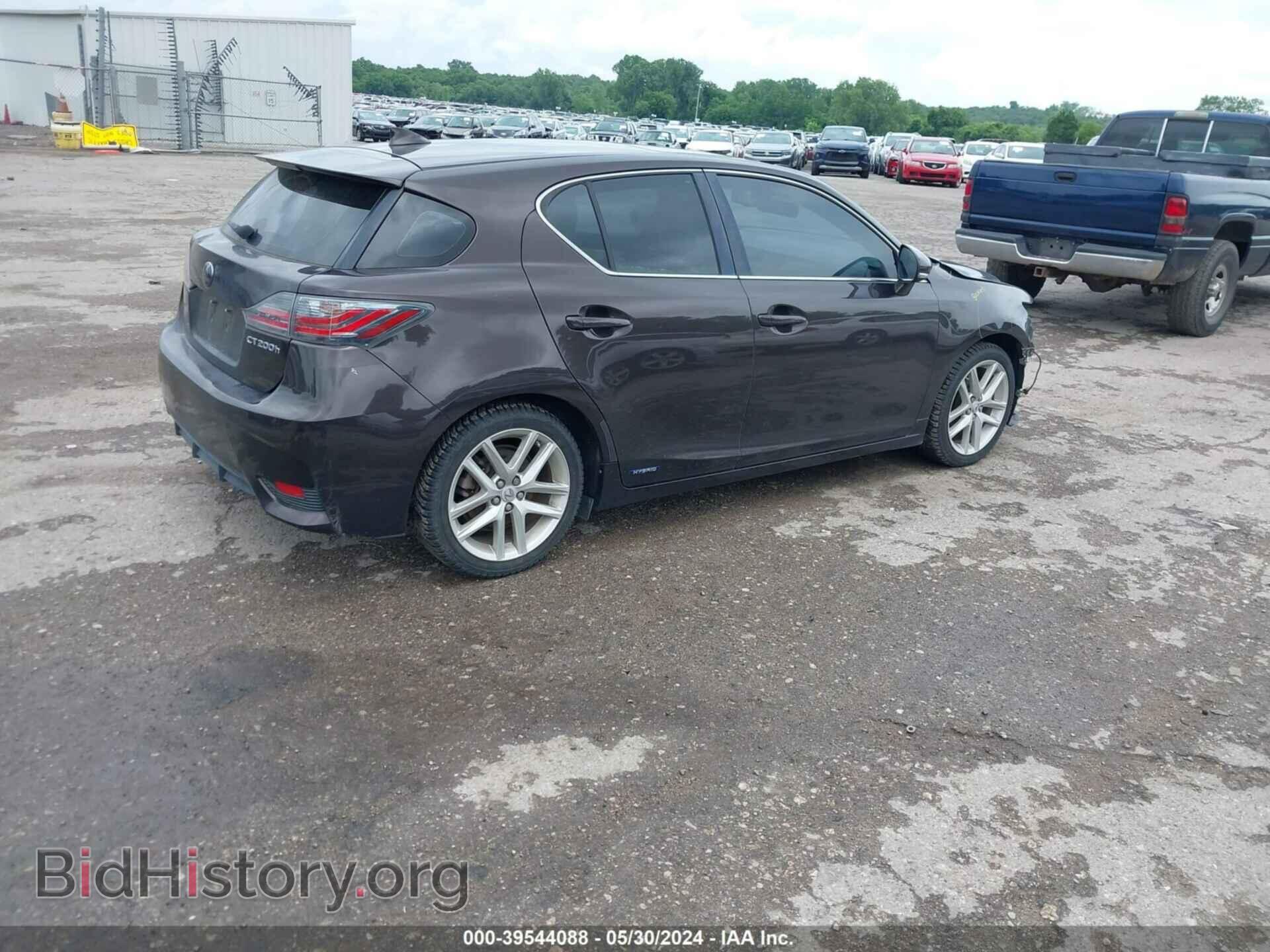 2015 LEXUS CT 200H - VIN: JTHKD5BH1F2223270 - Фото 4