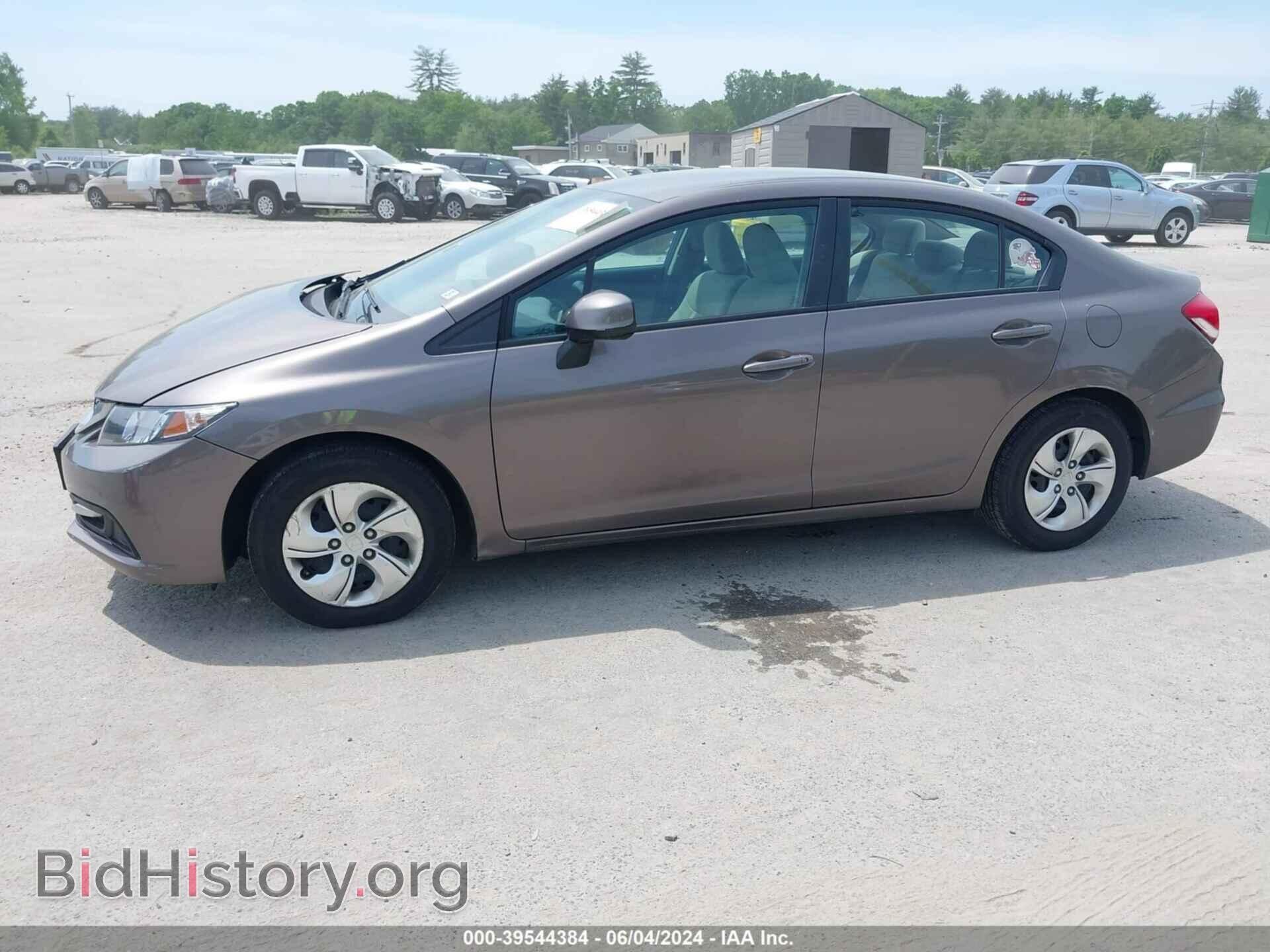 2013 HONDA CIVIC - VIN: 2HGFB2F58DH593449 - Фото 2