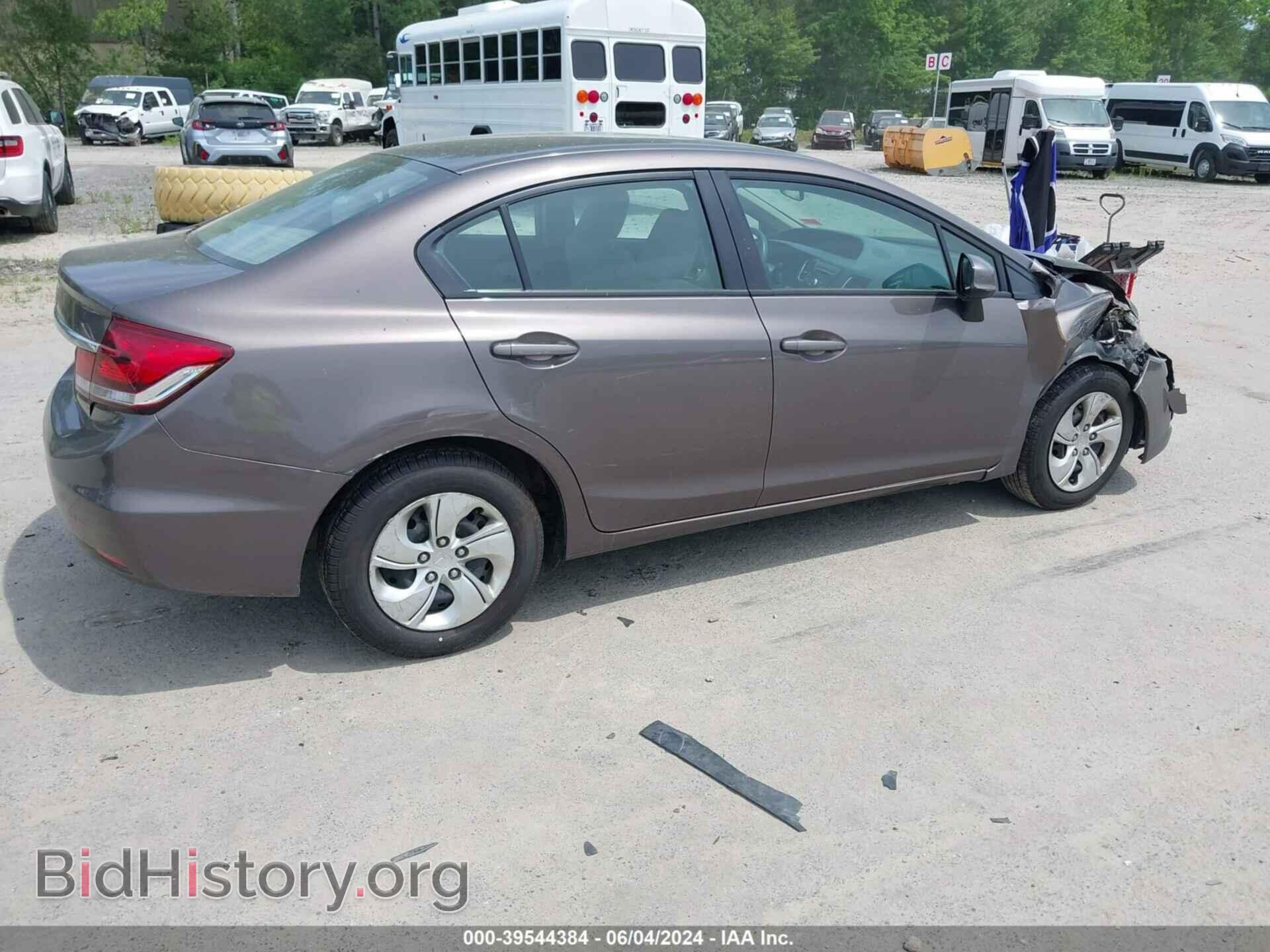 2013 HONDA CIVIC - VIN: 2HGFB2F58DH593449 - Фото 4