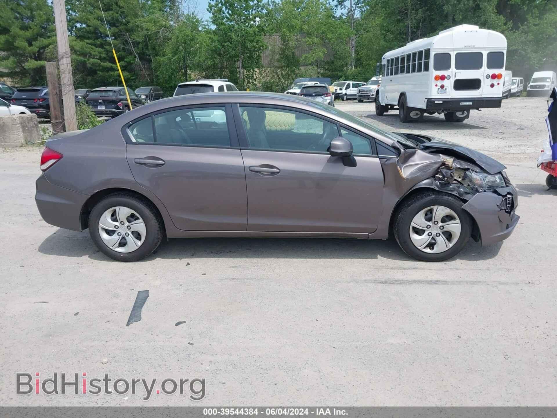 2013 HONDA CIVIC - VIN: 2HGFB2F58DH593449 - Фото 6