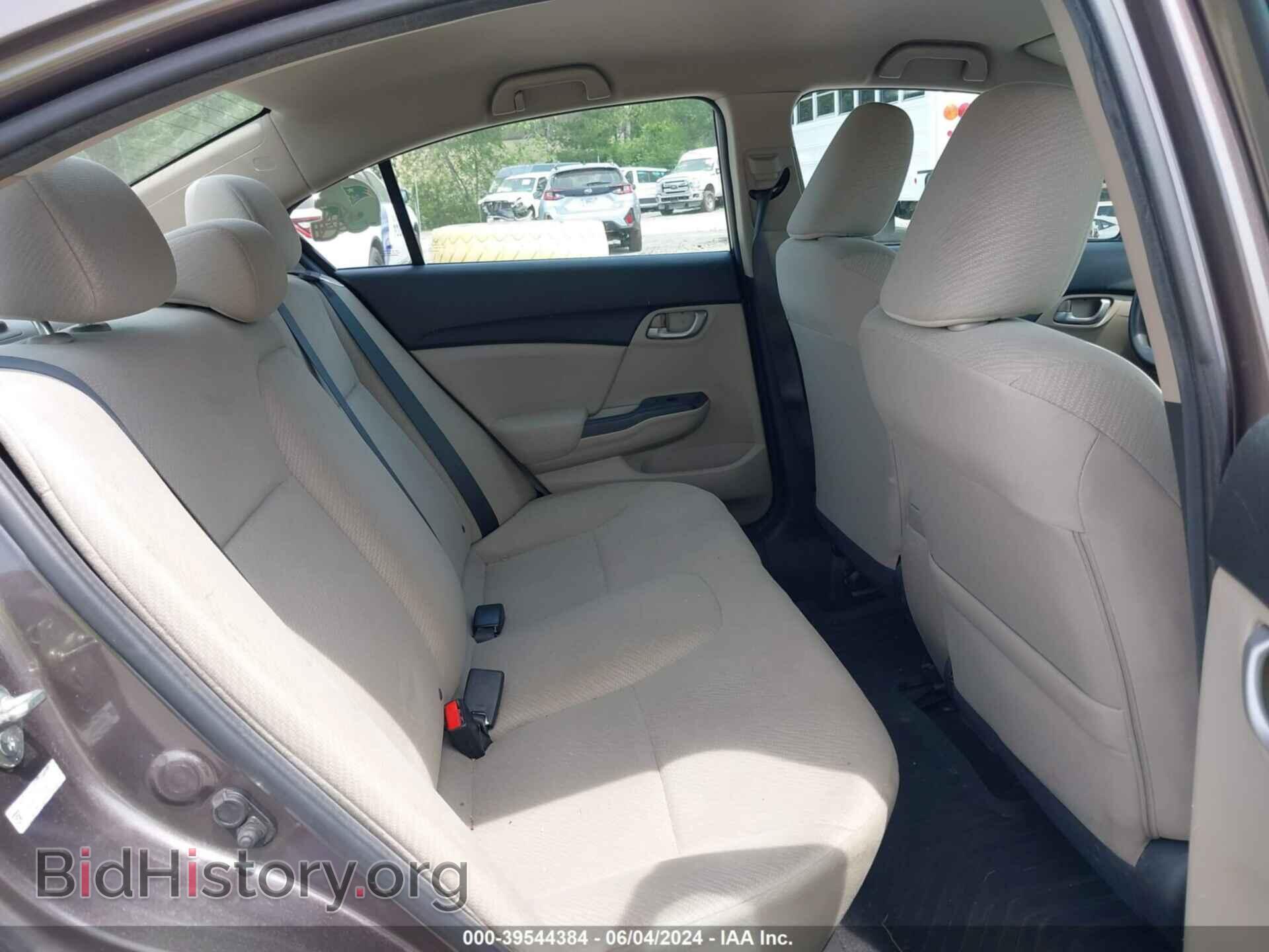 2013 HONDA CIVIC - VIN: 2HGFB2F58DH593449 - Фото 8