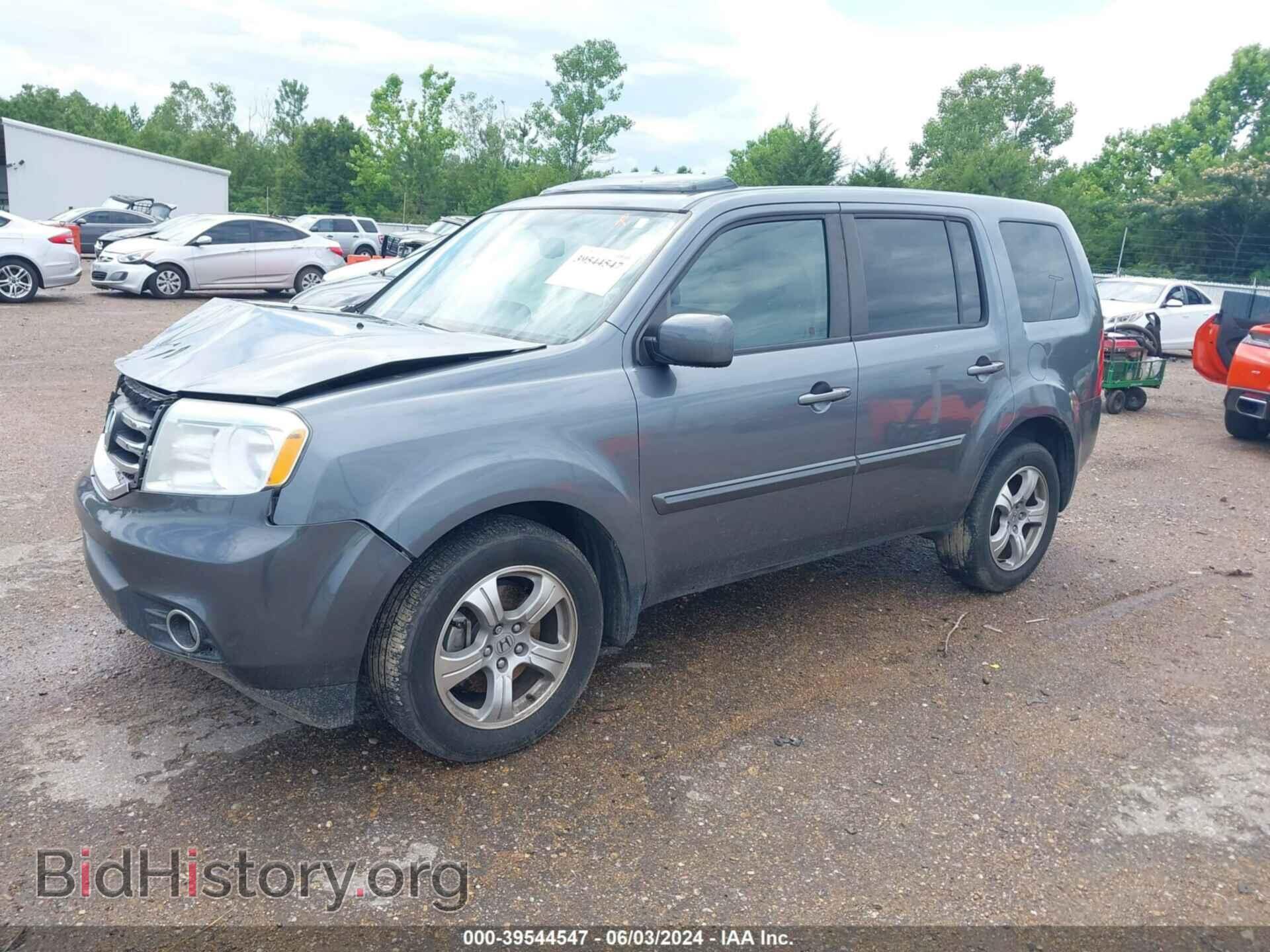 2013 HONDA PILOT - VIN: 5FNYF3H54DB016728 - Фото 2