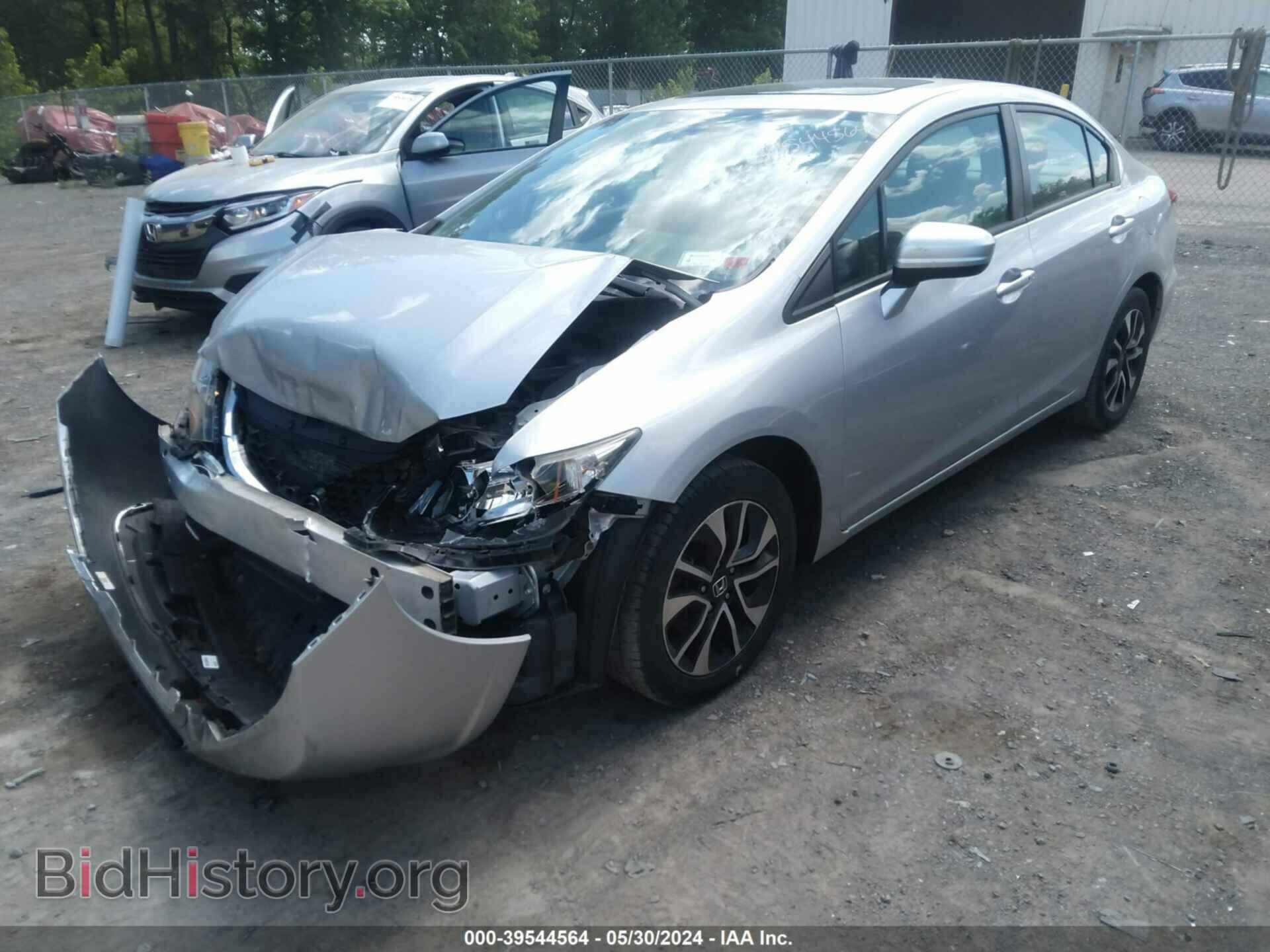 2014 HONDA CIVIC - VIN: 2HGFB2F87EH553794 - Photo 2