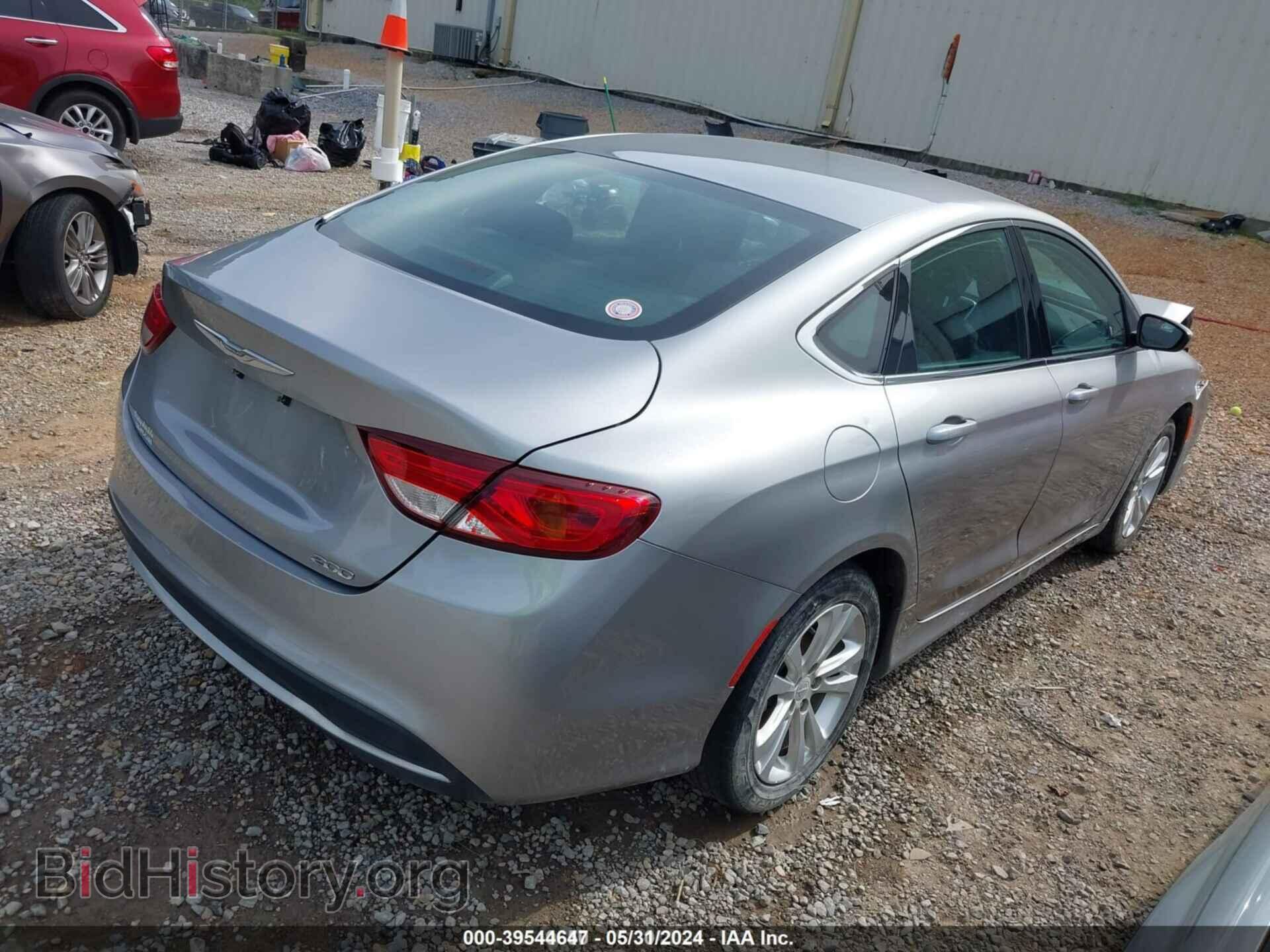 2015 CHRYSLER 200 - VIN: 1C3CCCAB4FN688977 - Фото 4