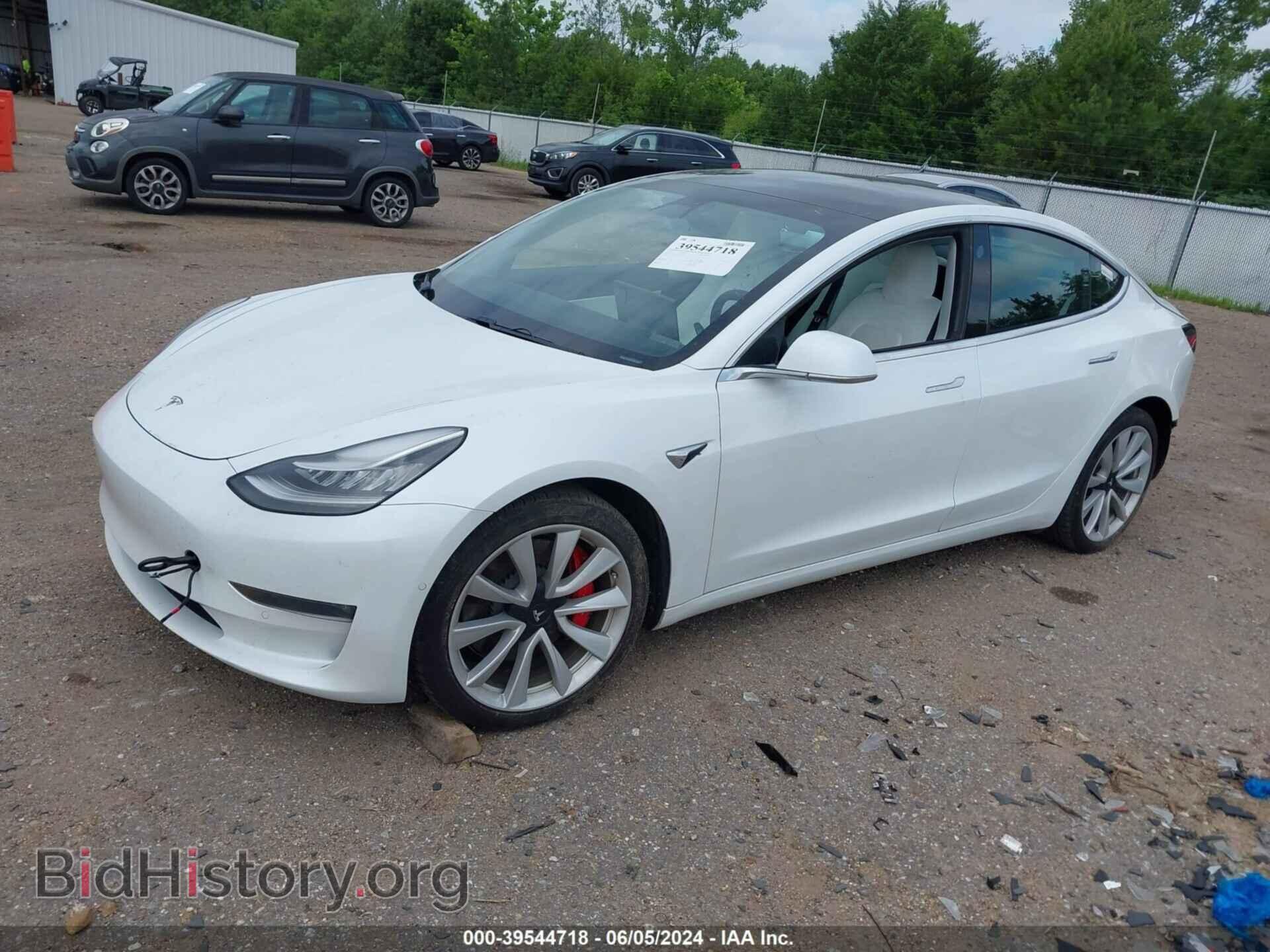 2019 TESLA MODEL 3 - VIN: 5YJ3E1EB7KF487474 - Фото 2