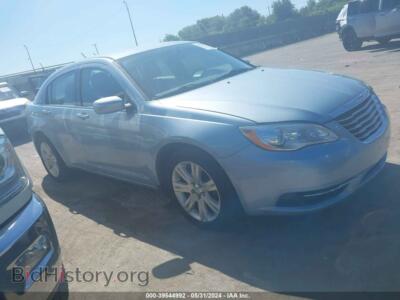 2013 Chrysler 200 Touring, синий — VIN 1C3CCBBB7DN539145, IAAI