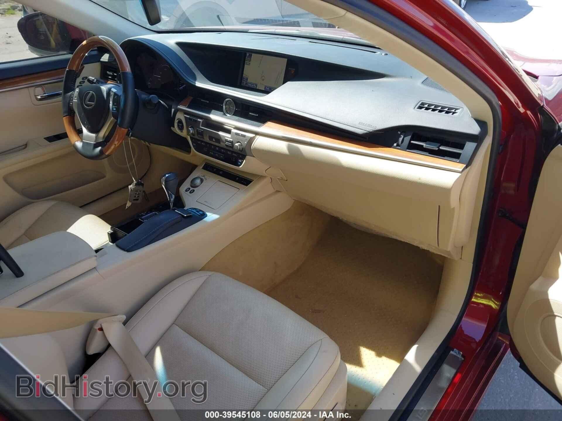 2014 LEXUS ES 300H - VIN: JTHBW1GG8E2068735 - Фото 5