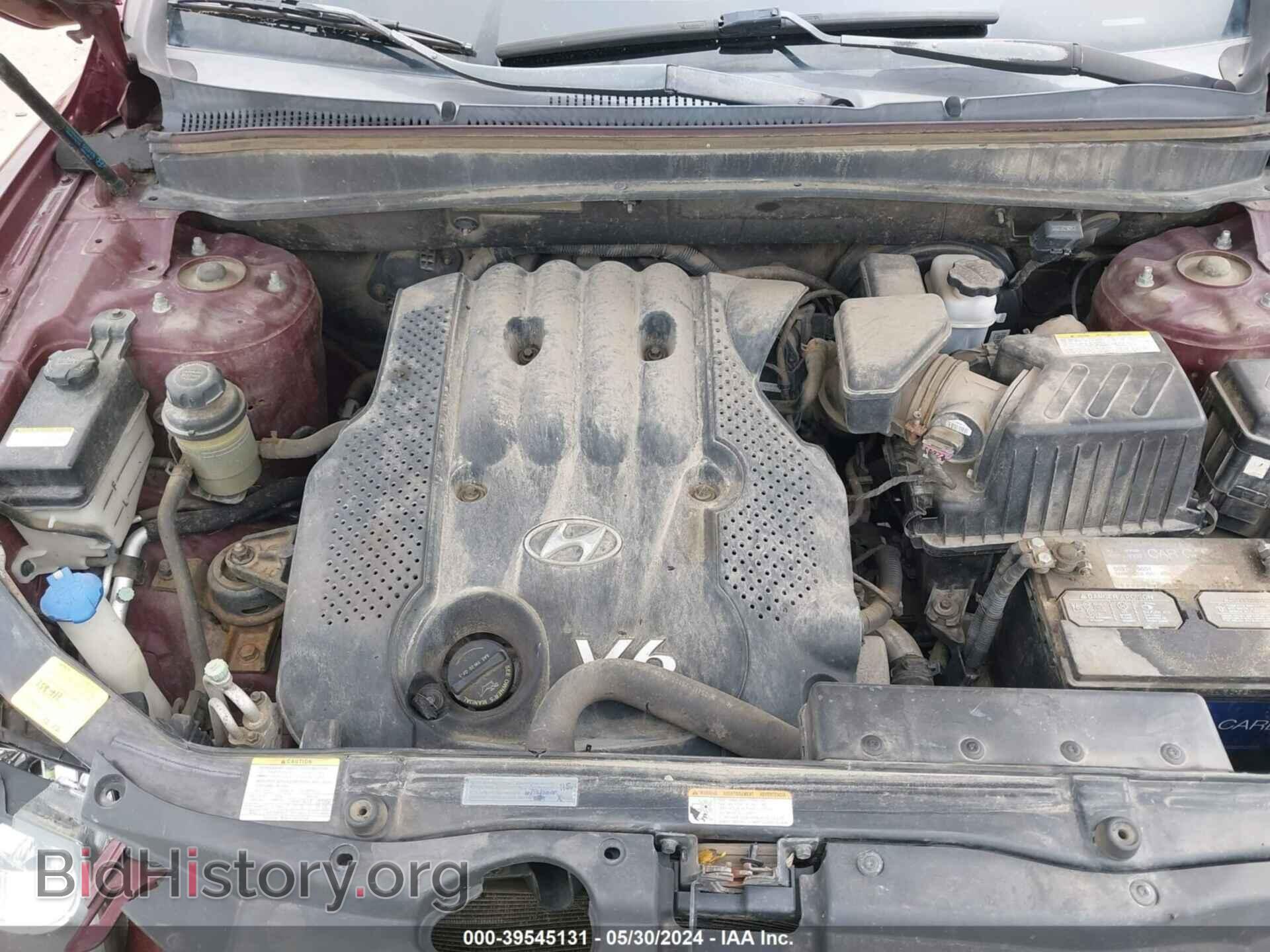 2008 HYUNDAI SANTA FE - VIN: 5NMSG73D88H152163 - Фото 10