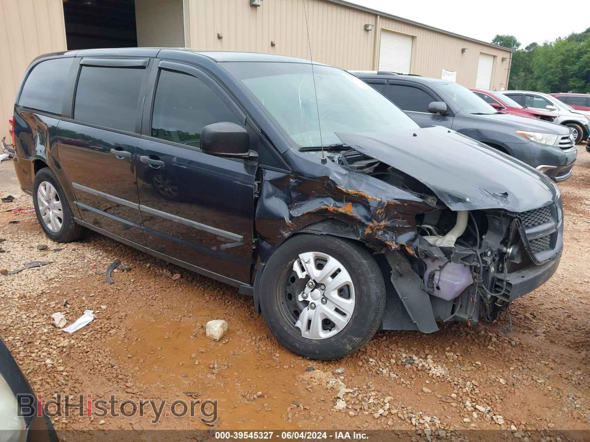 Фотография 2C4RDGBG3ER162331 - DODGE GRAND CARAVAN 2014