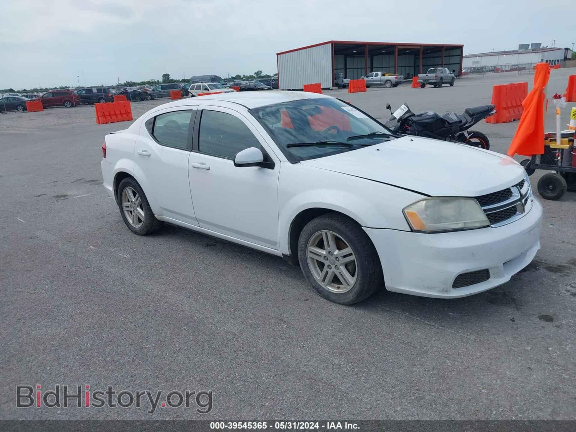 Фотография 1C3CDZCB8CN313909 - DODGE AVENGER 2012