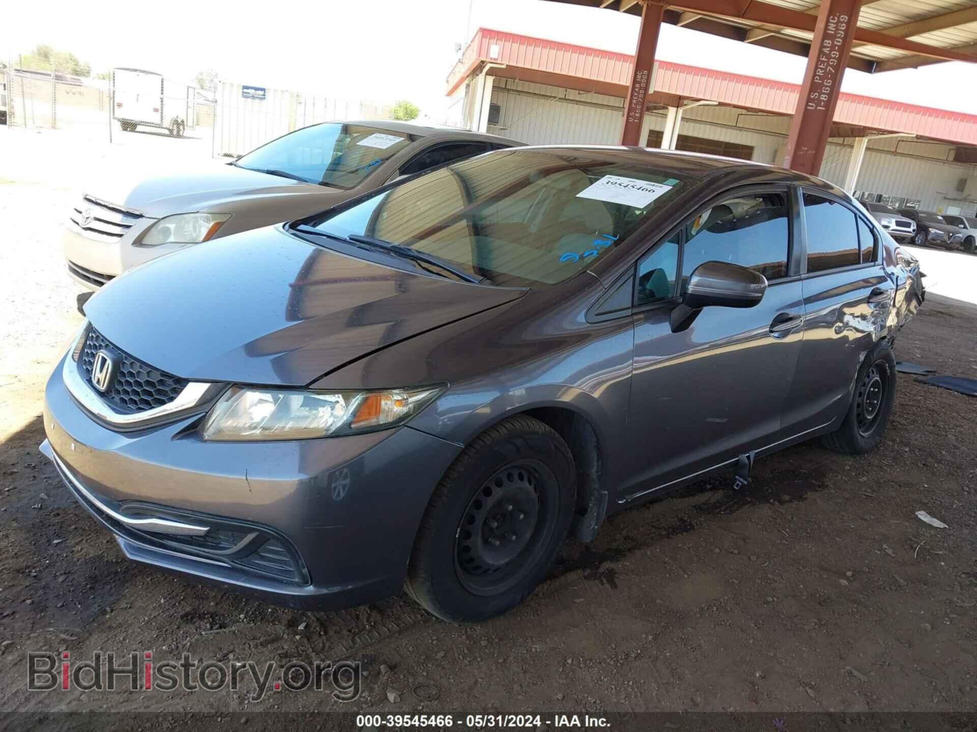 2014 HONDA CIVIC - VIN: 19XFB2F53EE008479 - Фото 2