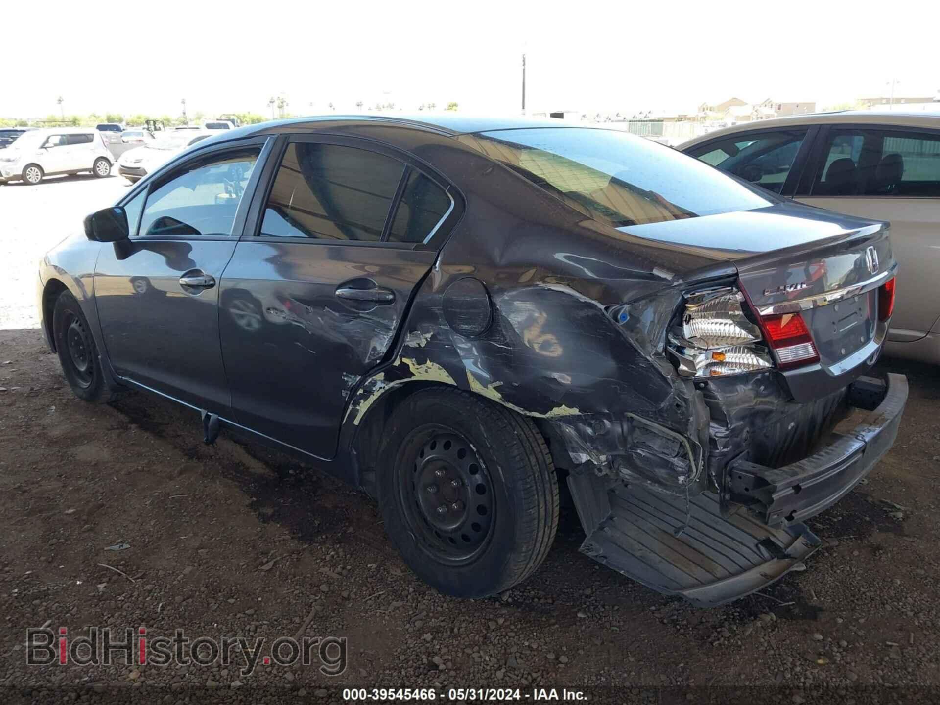 2014 HONDA CIVIC - VIN: 19XFB2F53EE008479 - Фото 3