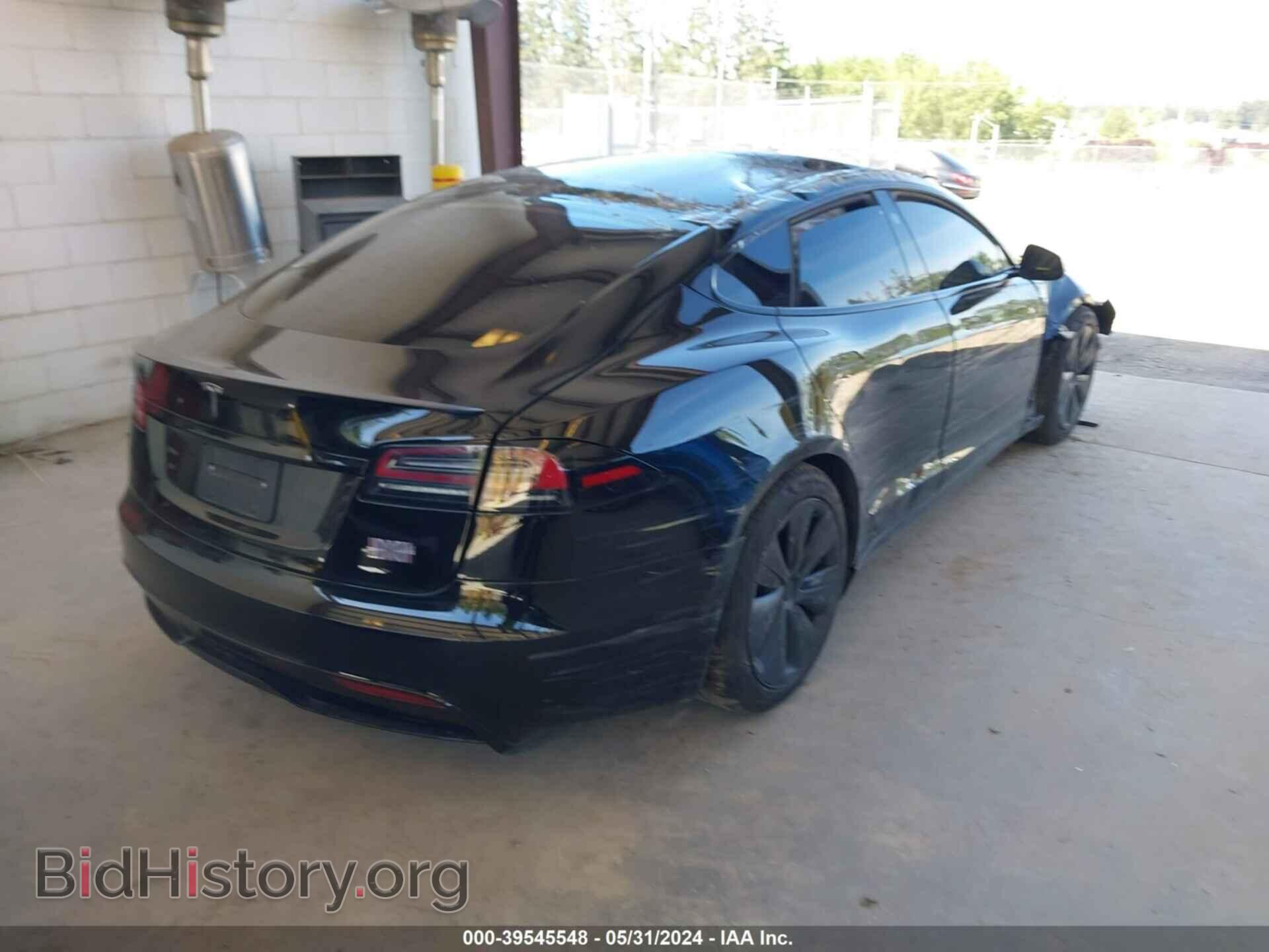 2022 TESLA MODEL S - VIN: 5YJSA1E69NF480265 - Photo 4