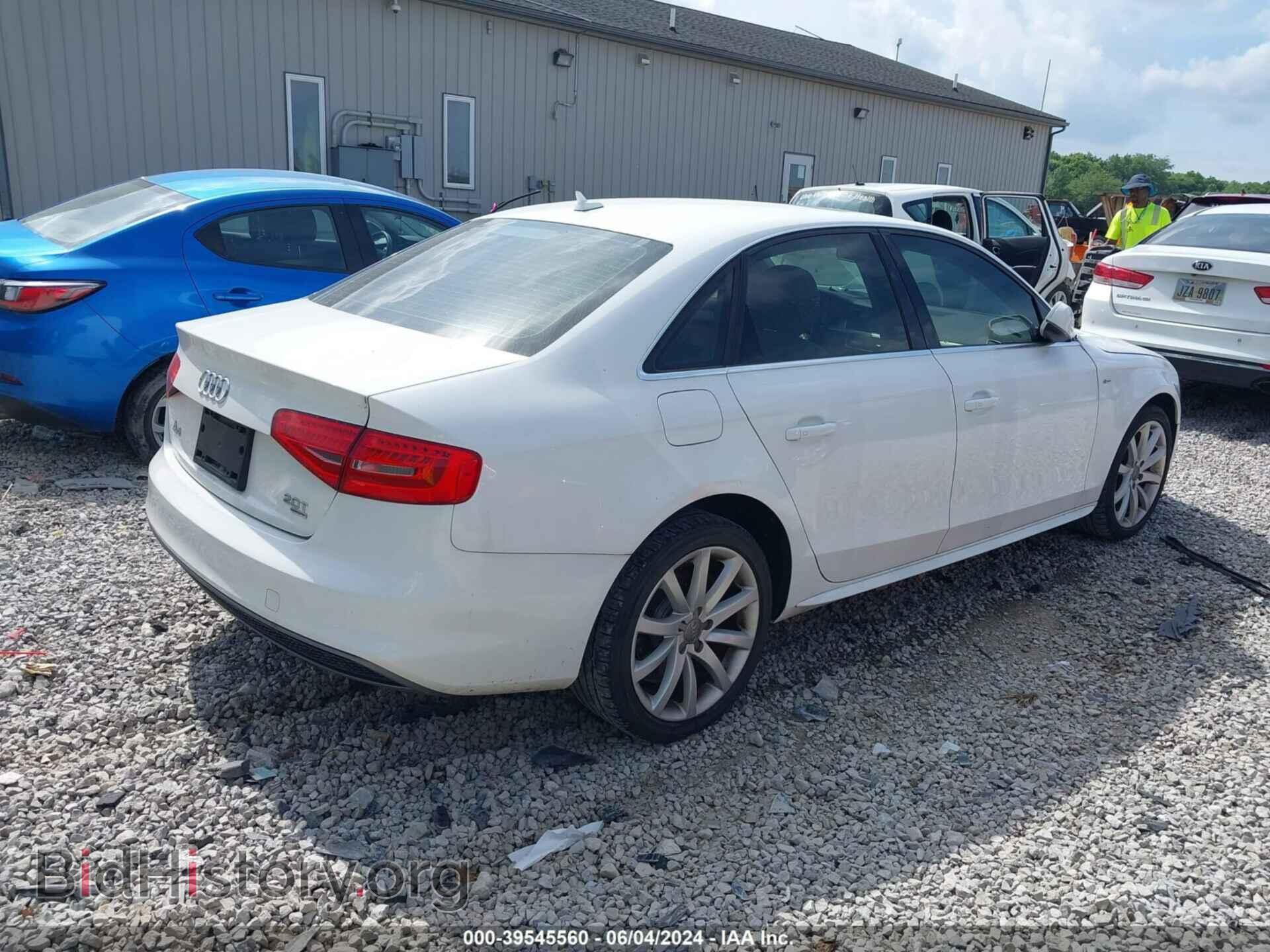 2014 AUDI A4 - VIN: WAUBFAFL7EA031064 - Фото 4