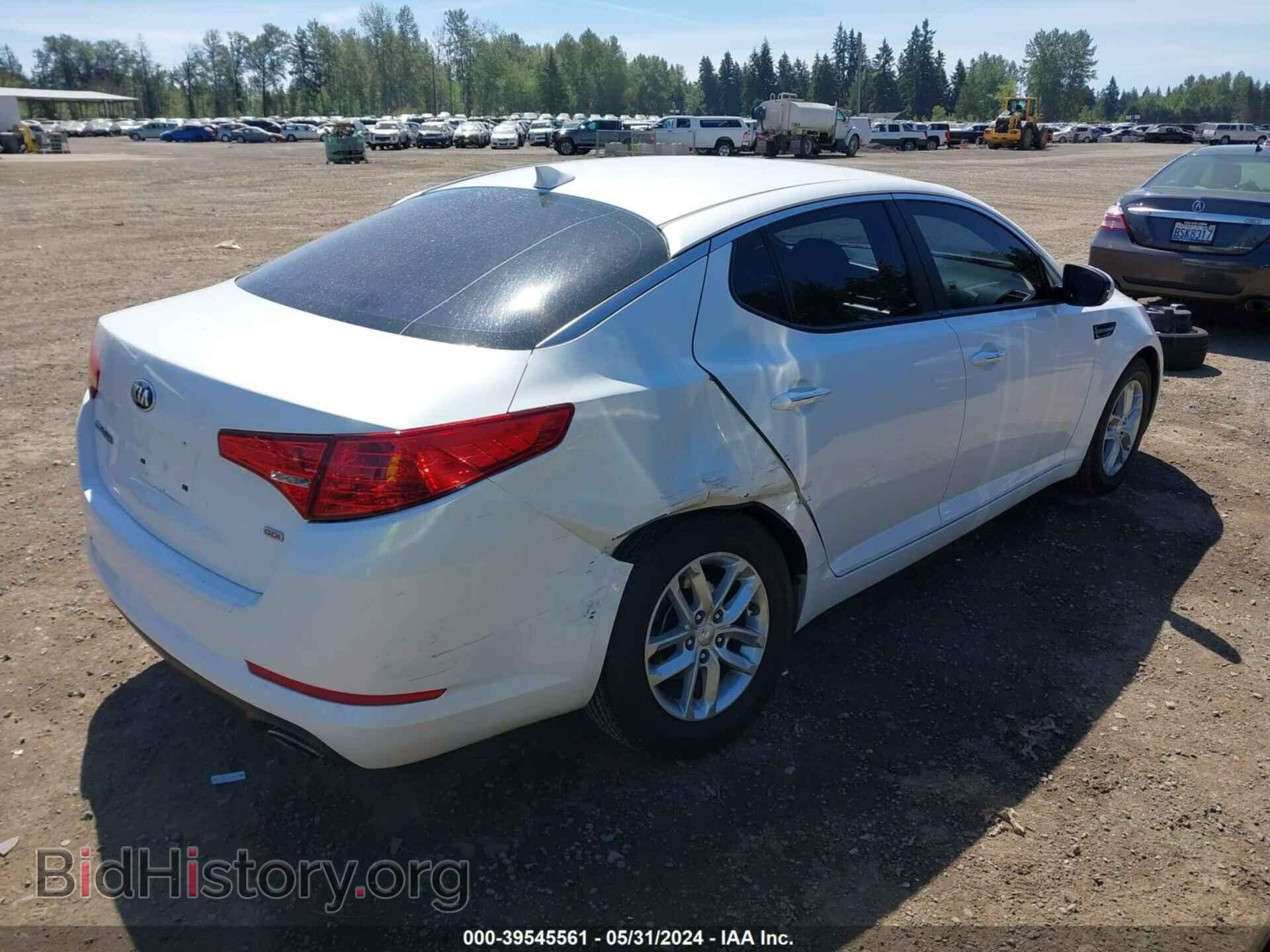 2013 KIA OPTIMA - VIN: KNAGM4A77D5375332 - Photo 4