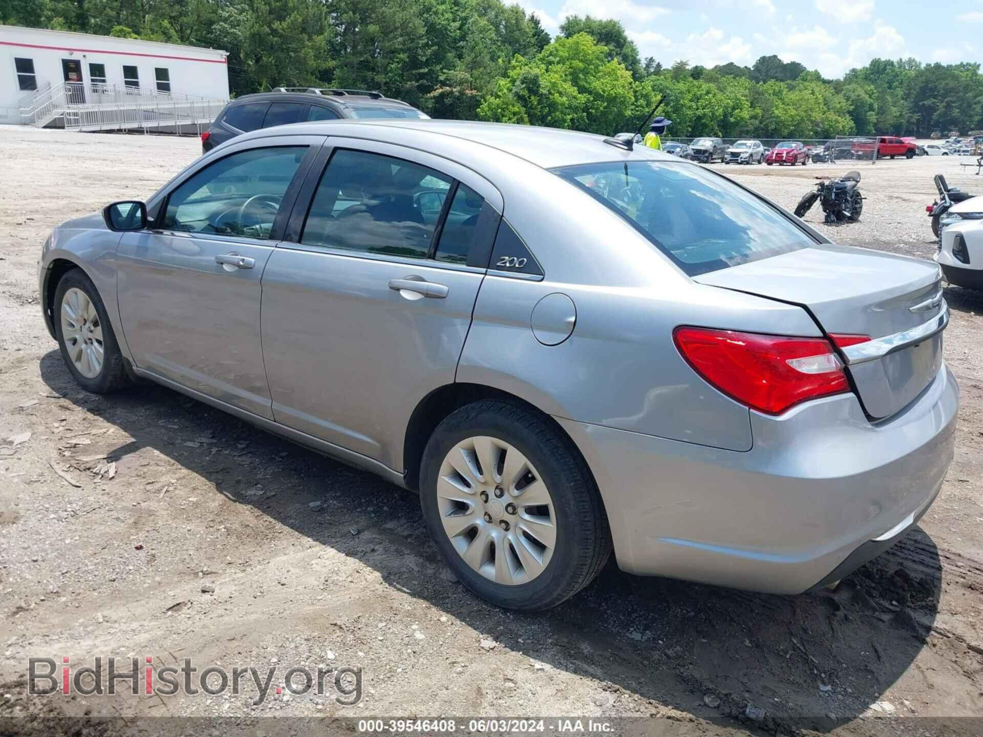 2013 CHRYSLER 200 - VIN: 1C3CCBAG2DN729190 - Фото 3