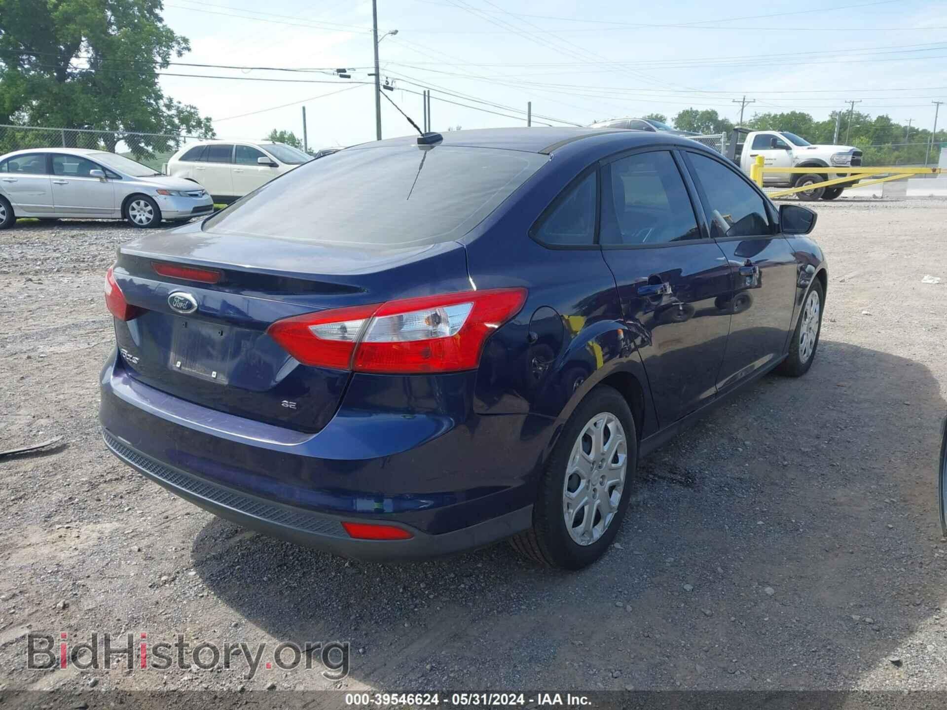 2012 FORD FOCUS - VIN: 1FAHP3F24CL148394 - Фото 4