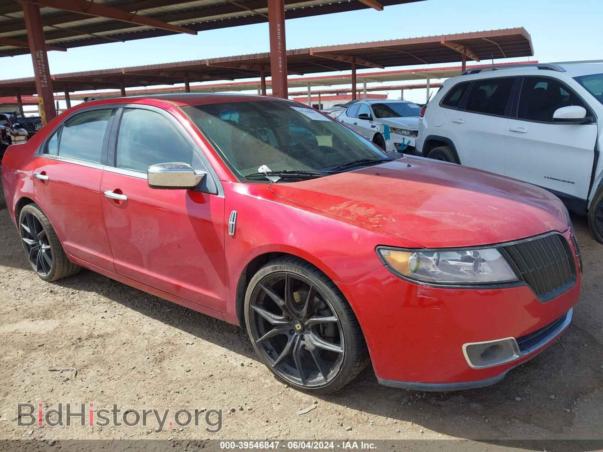 Фотография 3LNDL2L30CR809380 - LINCOLN MKZ HYBRID 2012