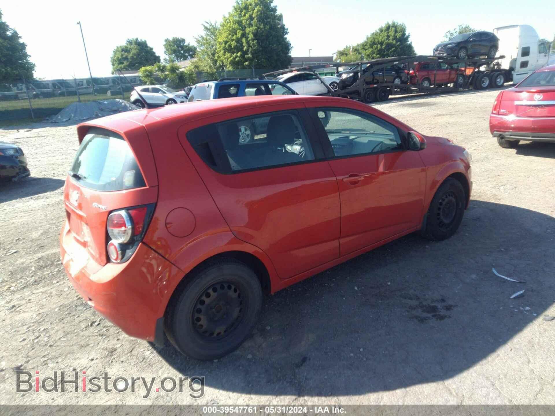 2013 CHEVROLET SONIC - VIN: 1G1JA6SG7D4112123 - Фото 4