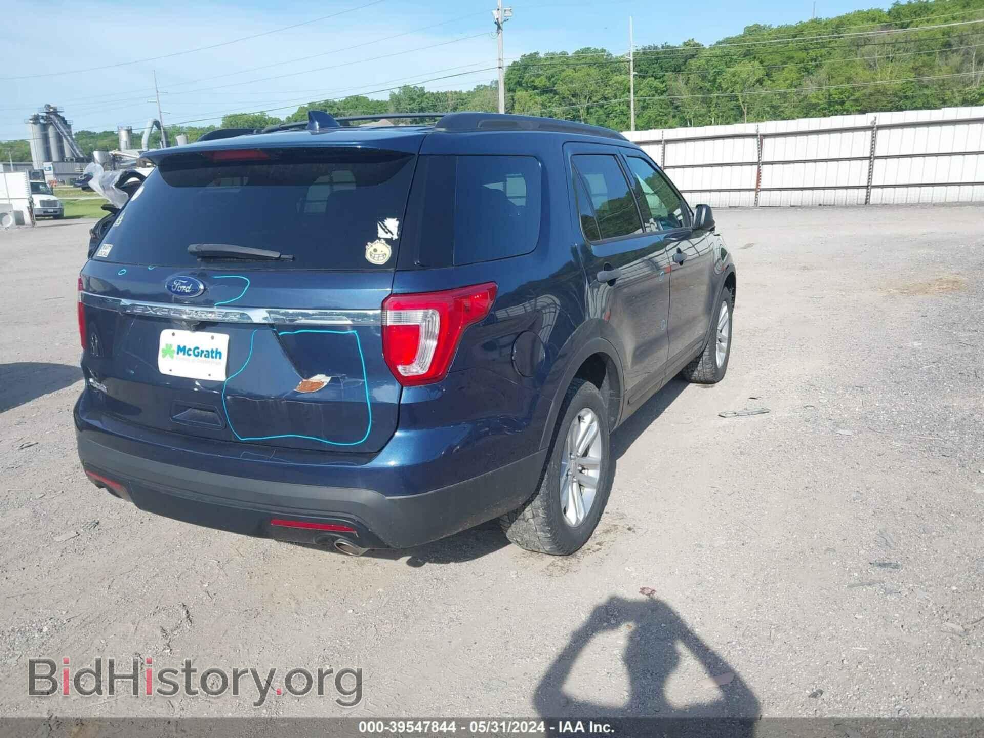 2017 FORD EXPLORER - VIN: 1FM5K8B8XHGB60337 - Фото 4