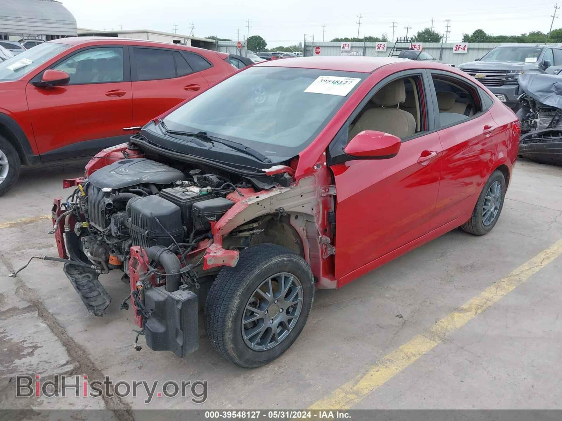 2013 HYUNDAI ACCENT - VIN: KMHCT4AE4DU396921 - Фото 2