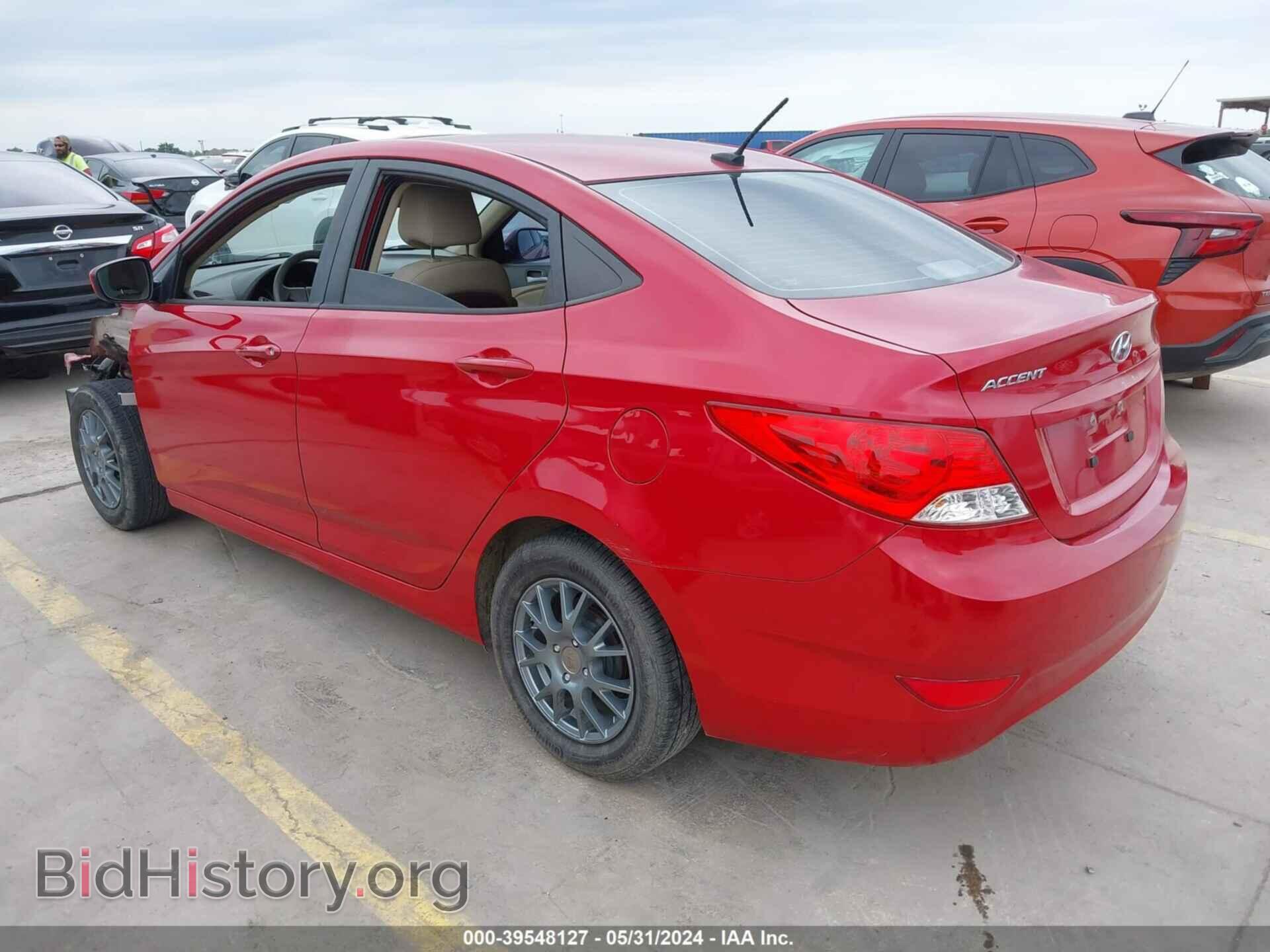 2013 HYUNDAI ACCENT - VIN: KMHCT4AE4DU396921 - Фото 3