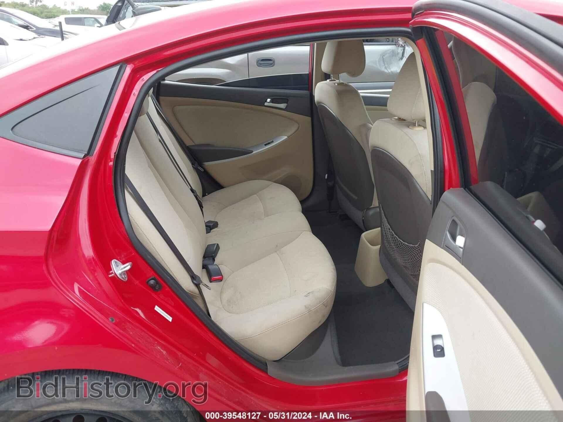 2013 HYUNDAI ACCENT - VIN: KMHCT4AE4DU396921 - Фото 8