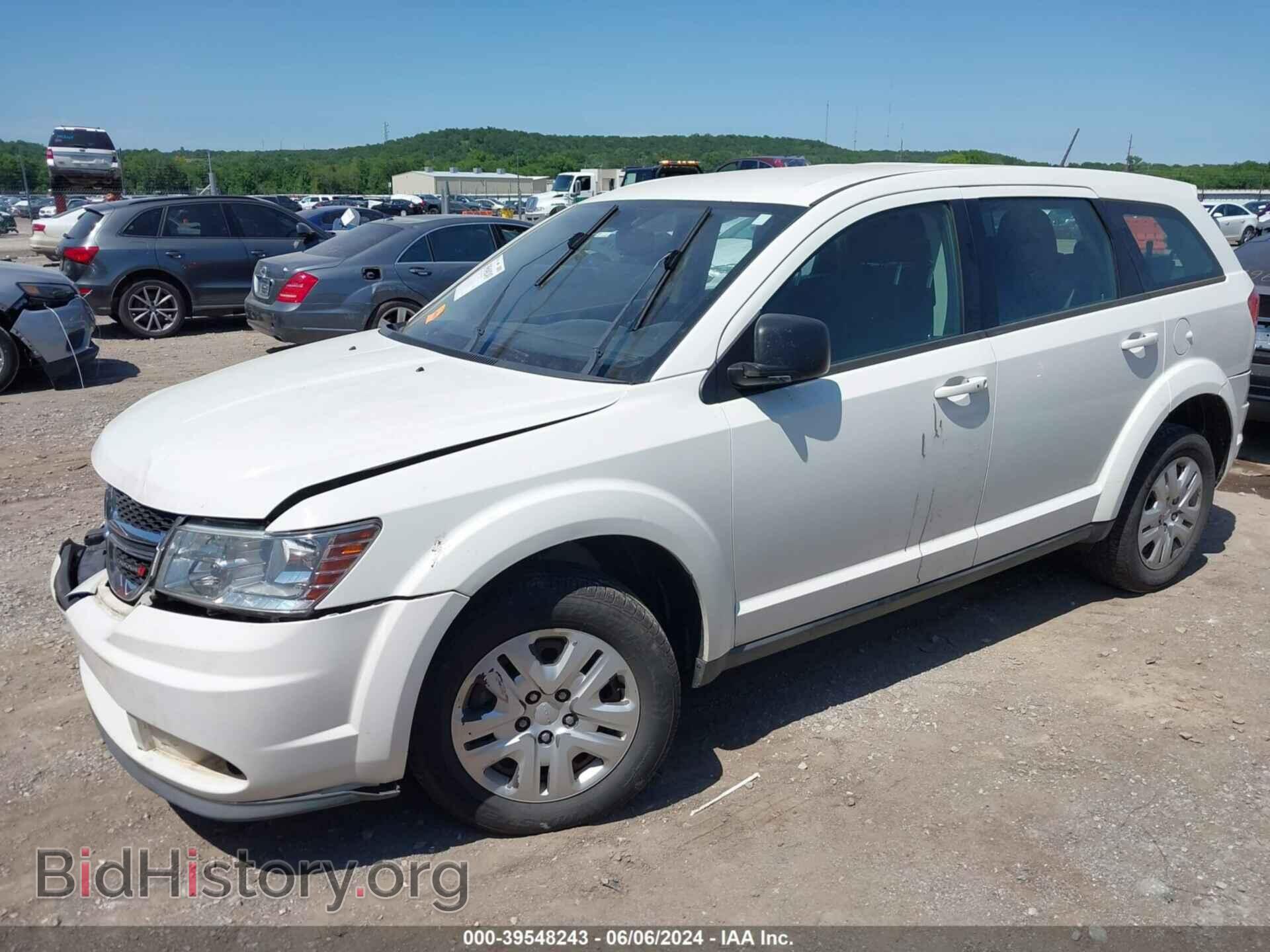 2013 DODGE JOURNEY - VIN: 3C4PDCAB0DT675506 - Фото 2