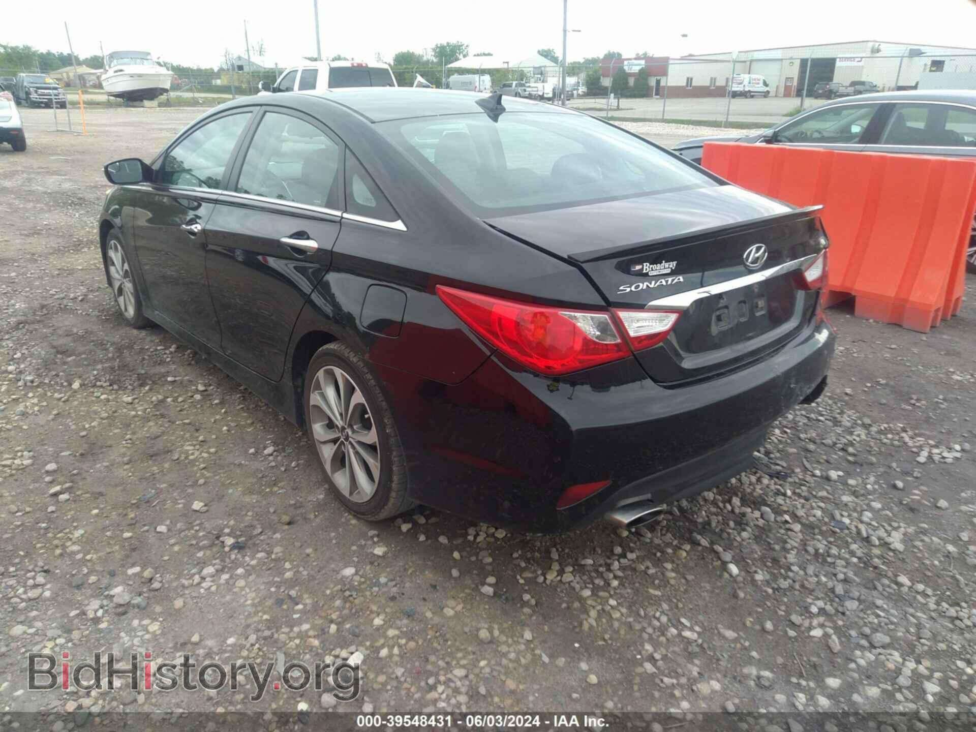 2014 HYUNDAI SONATA - VIN: 5NPEC4AC6EH855745 - Фото 3