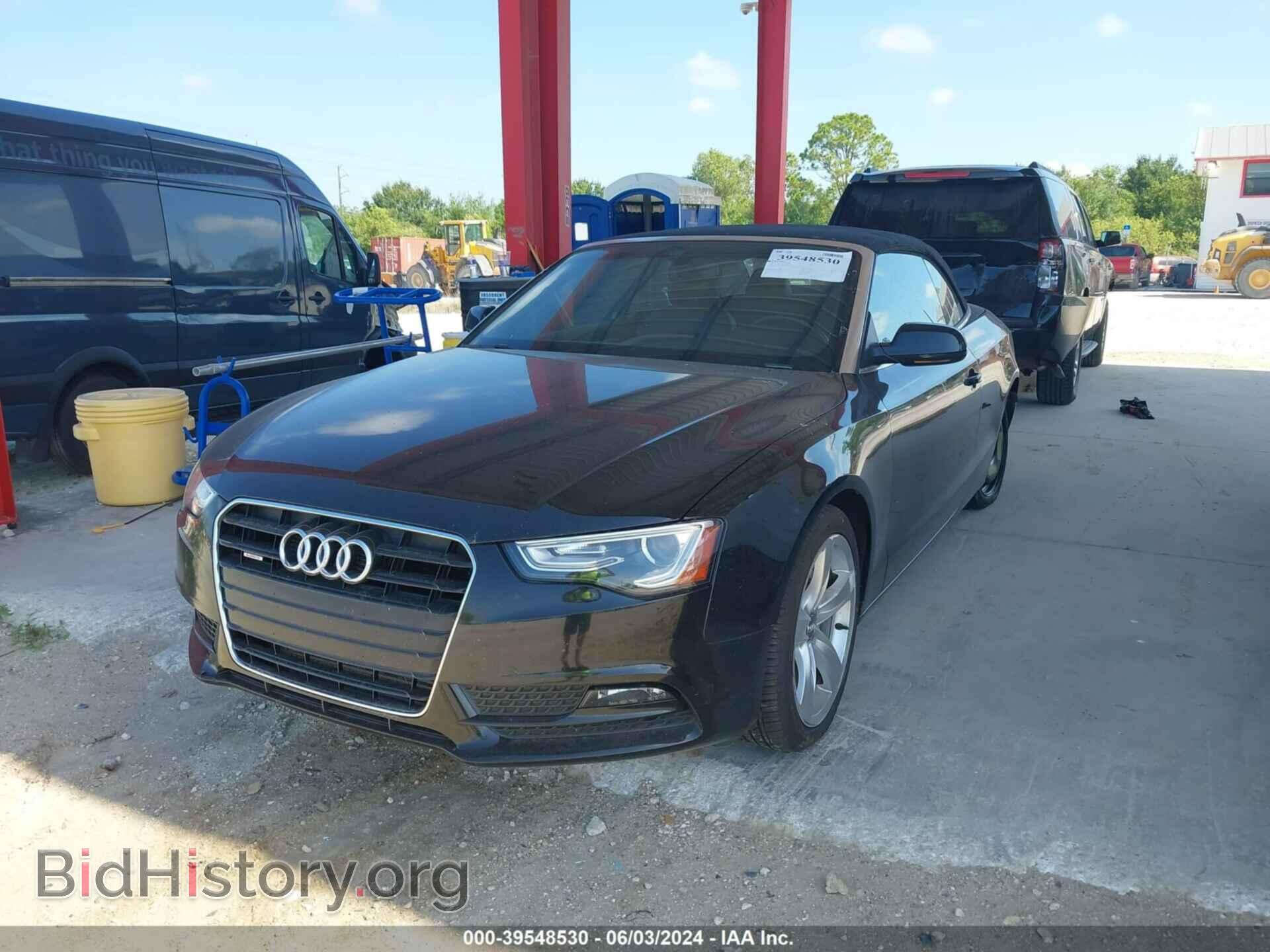 2014 AUDI A5 - VIN: WAULFAFH8EN003282 - Фото 2