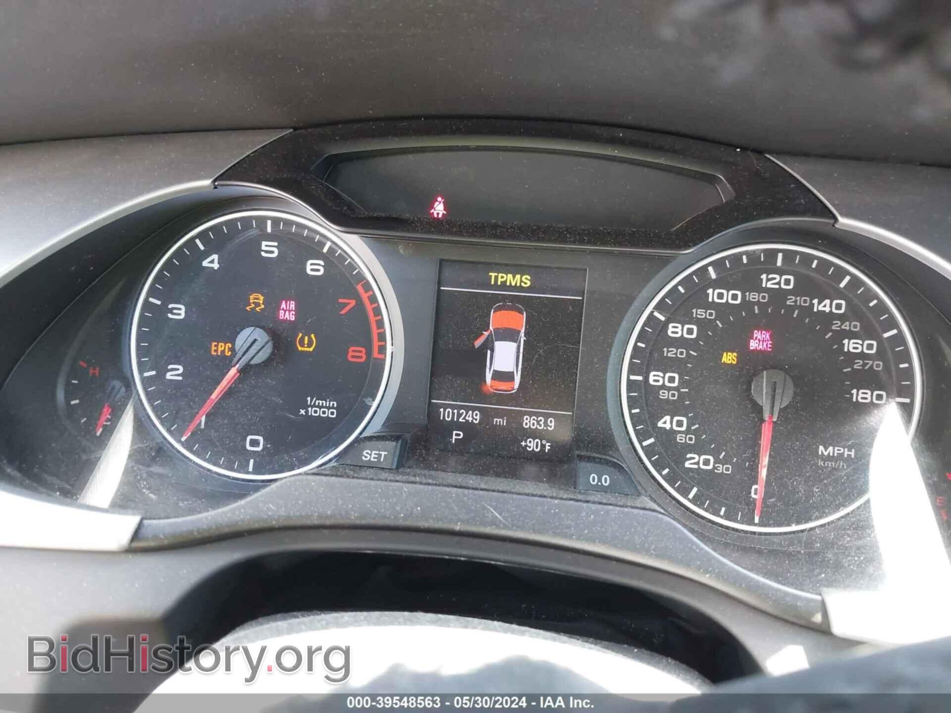 2011 AUDI A4 - VIN: WAUEFAFL1BN053076 - Фото 7