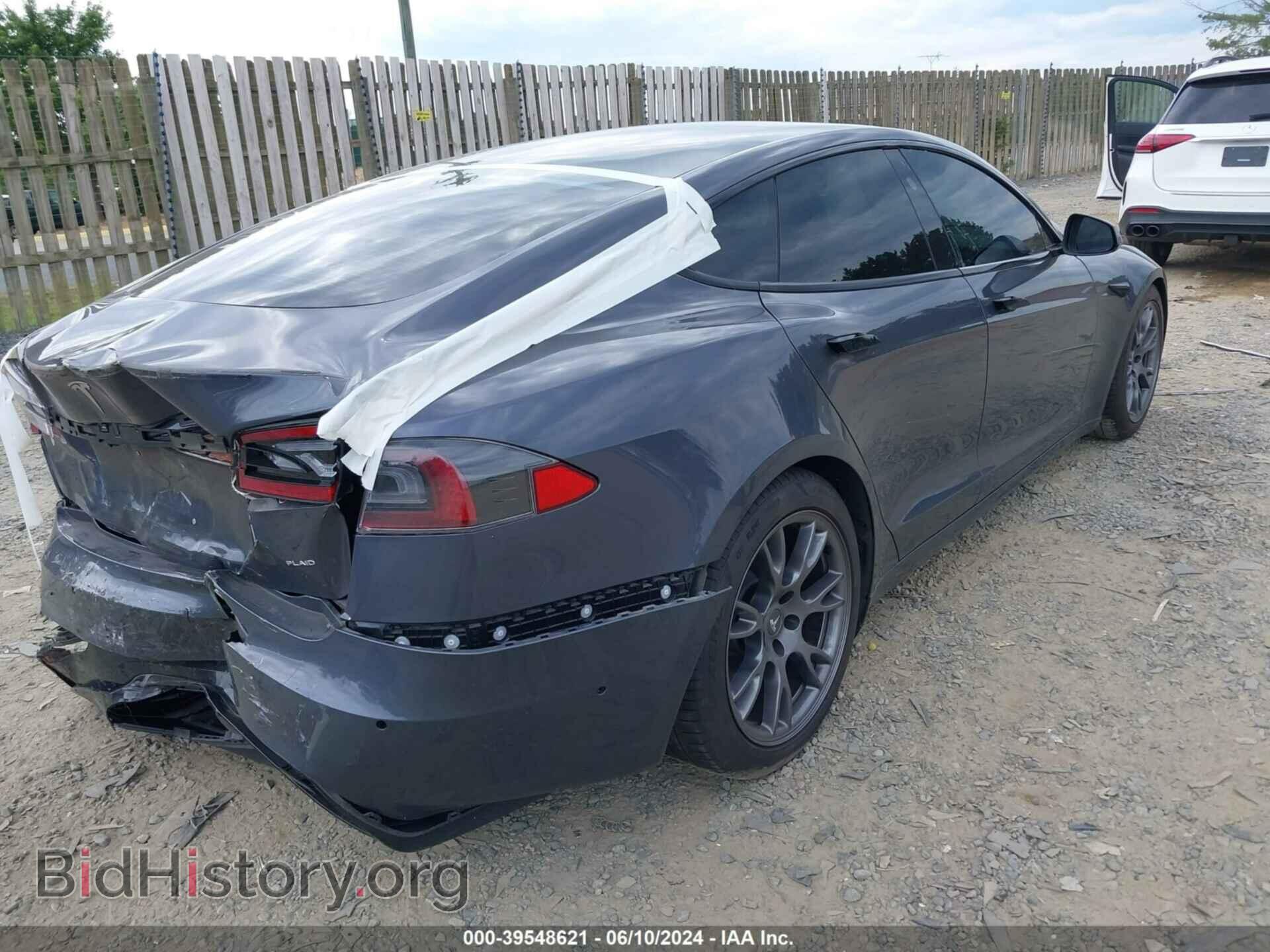 2022 TESLA MODEL S - VIN: 5YJSA1E65NF470560 - Фото 4