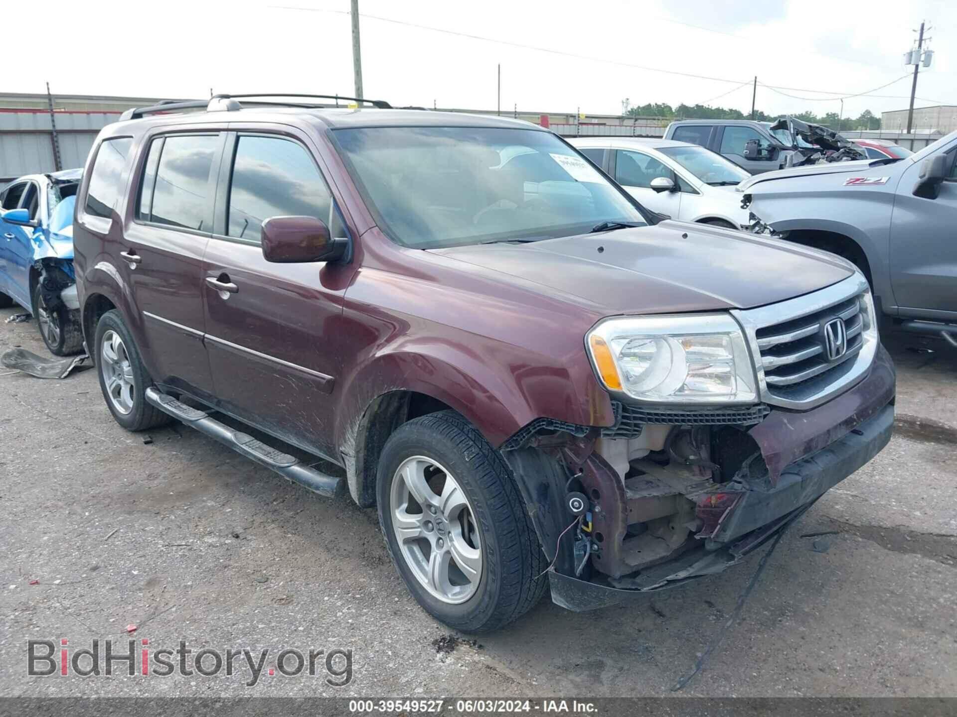 Фотография 5FNYF3H58CB011028 - HONDA PILOT 2012