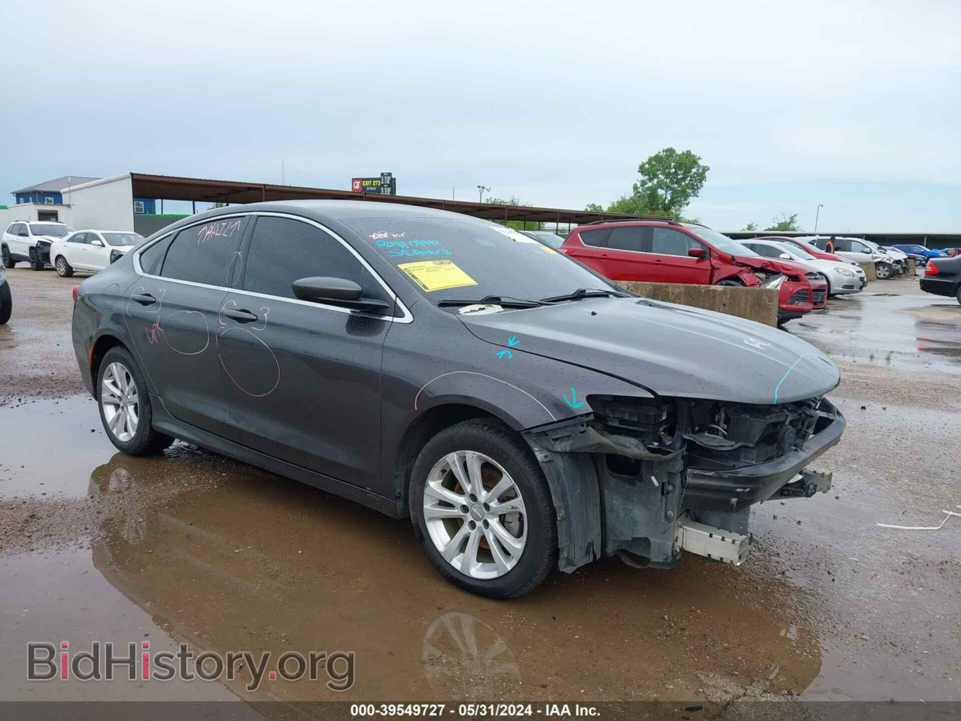 Фотография 1C3CCCAB9FN525886 - CHRYSLER 200 2015