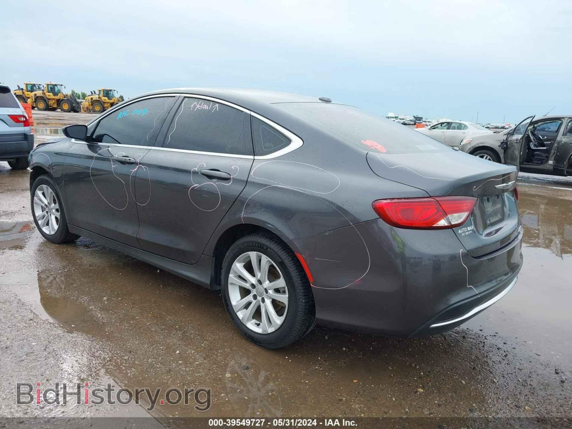 2015 CHRYSLER 200 - VIN: 1C3CCCAB9FN525886 - Фото 3